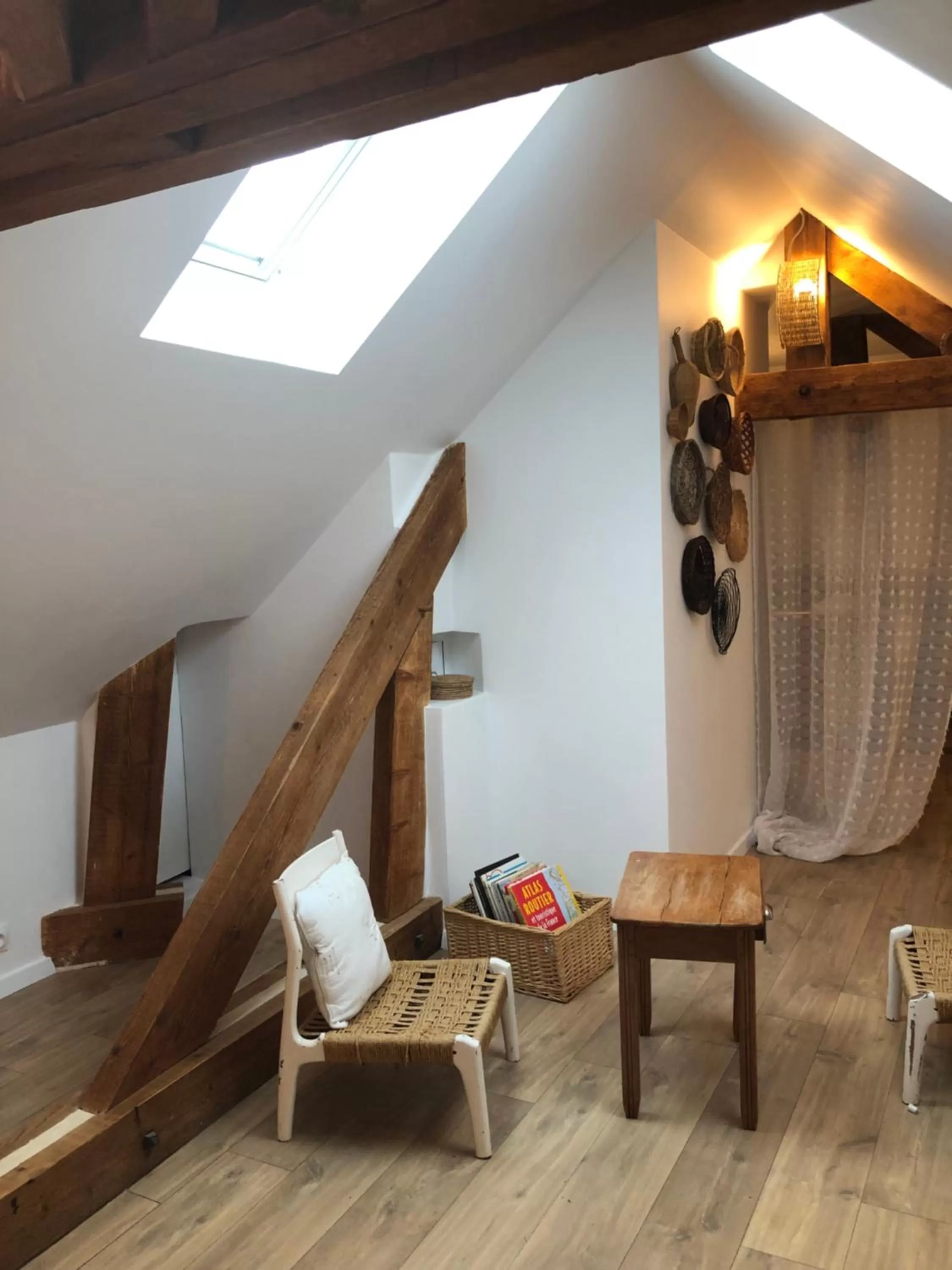 Chambre ambiance campagne chic