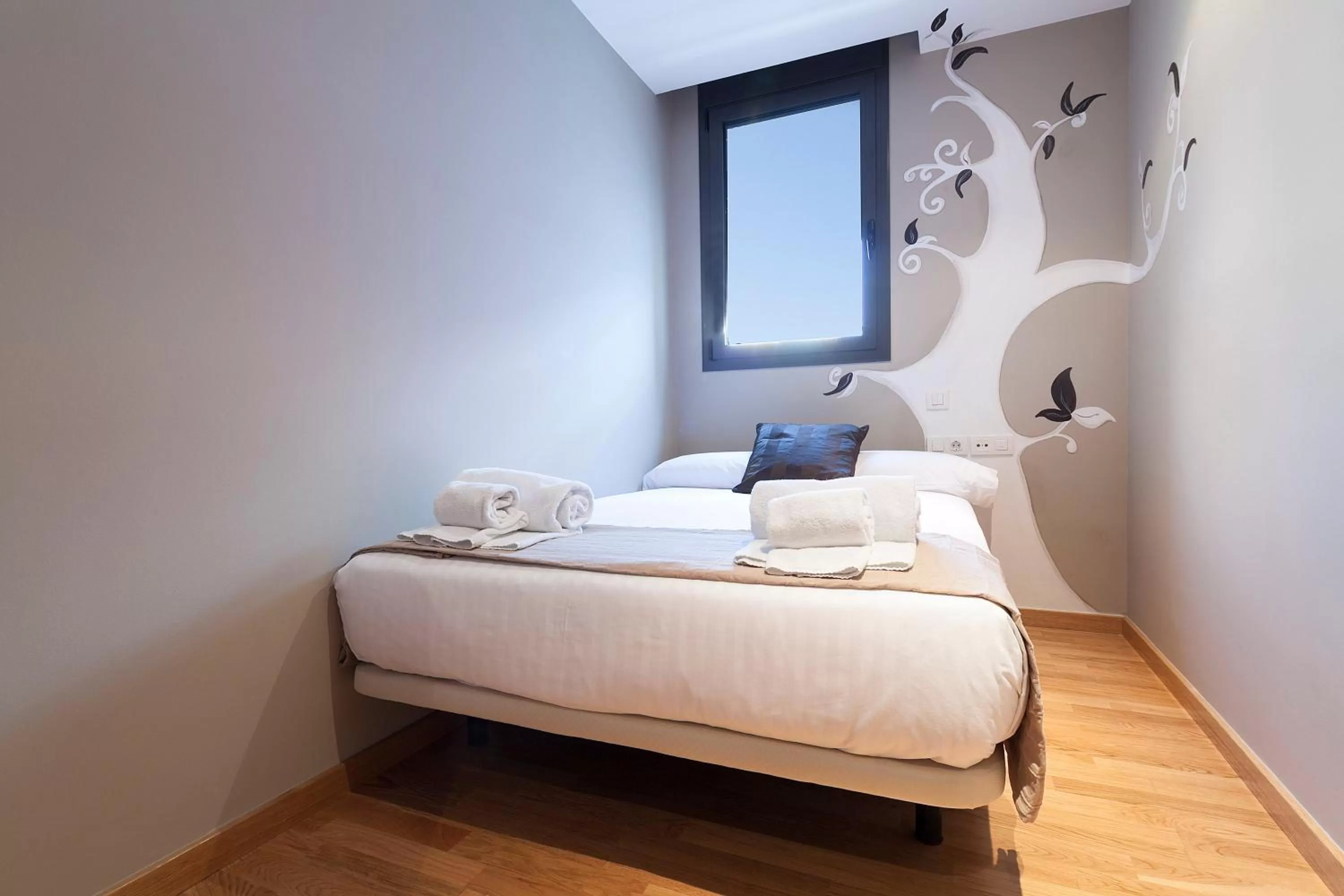 Bedroom, Bed in Hotel Acta Laumon