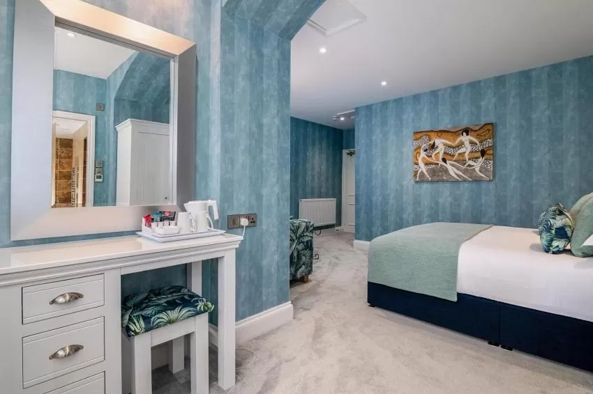 Bed in Applegarth Villa Hotel & Restaurant (Adult Only)