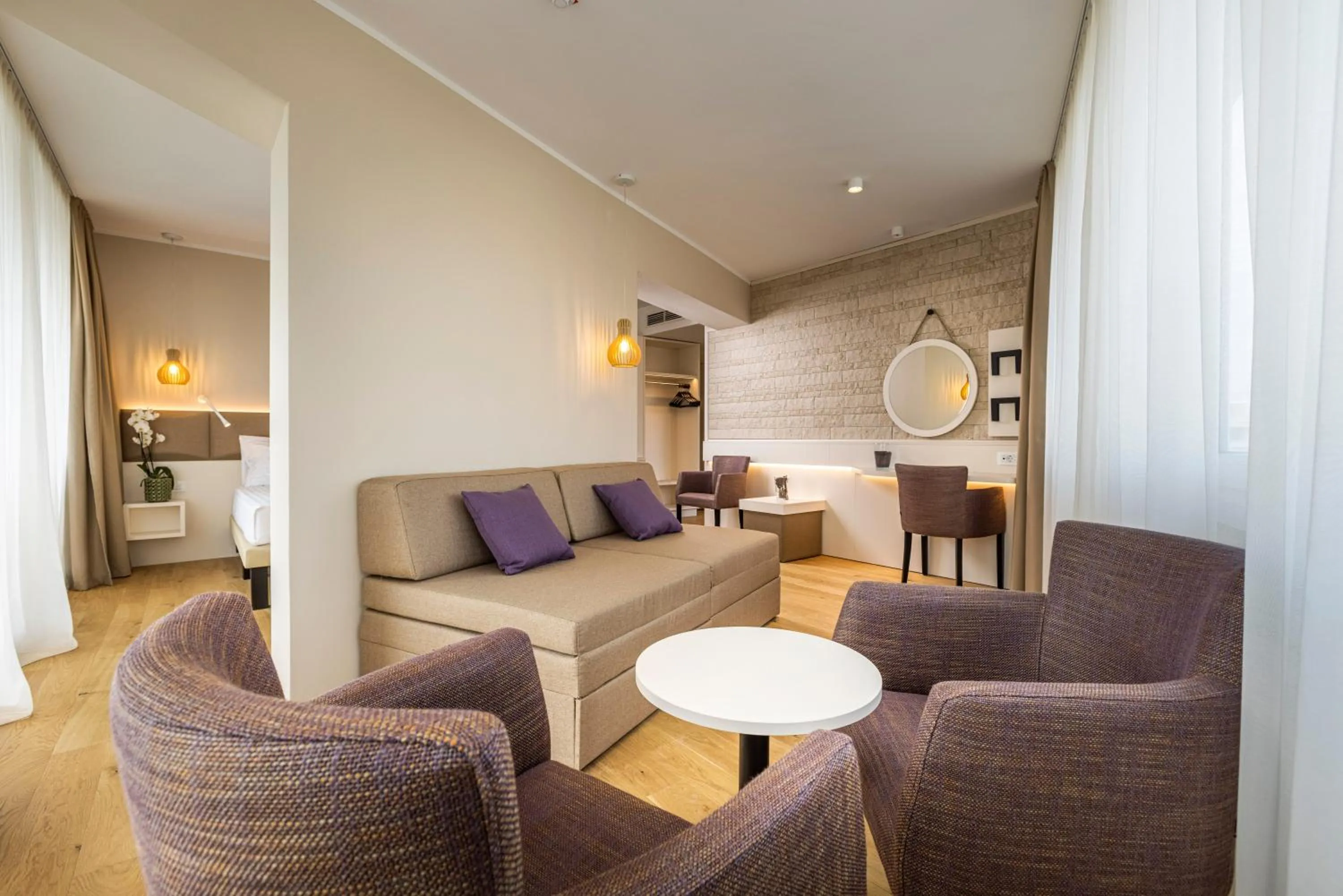 Seating area in Hotel Histrion