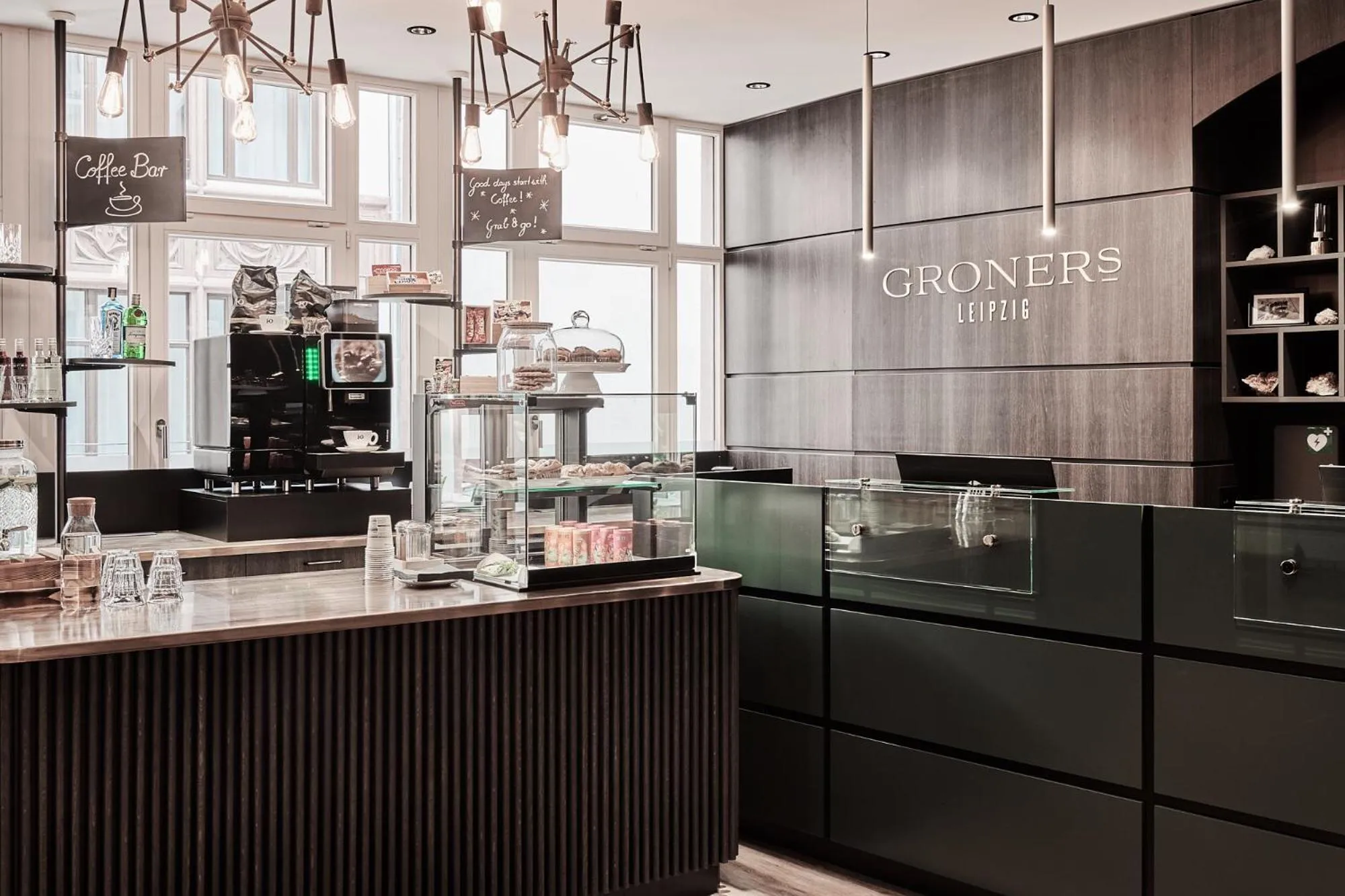 Lobby or reception in GRONERS Leipzig City Center