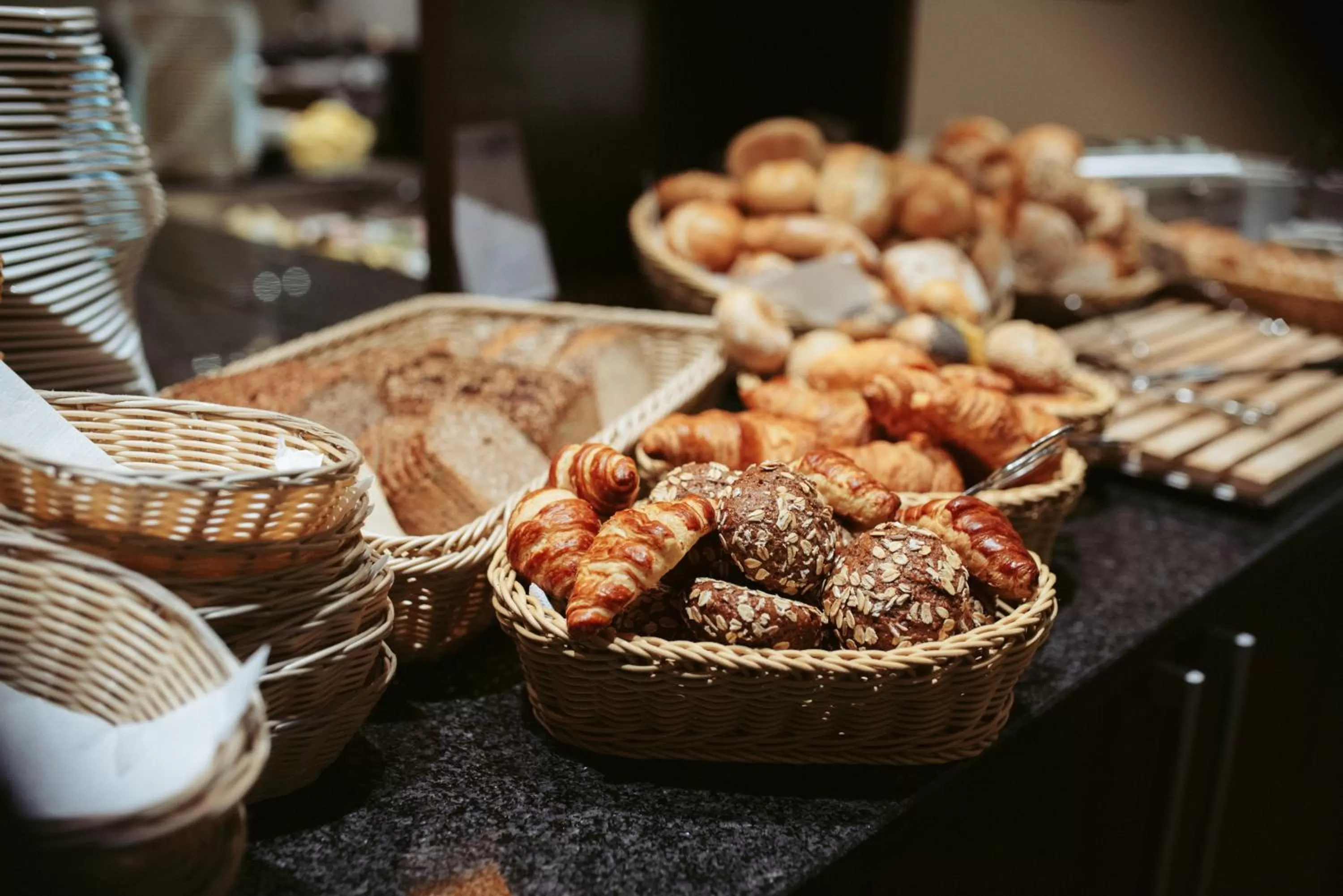 Food and drinks in Hotel am Schlosspark garni