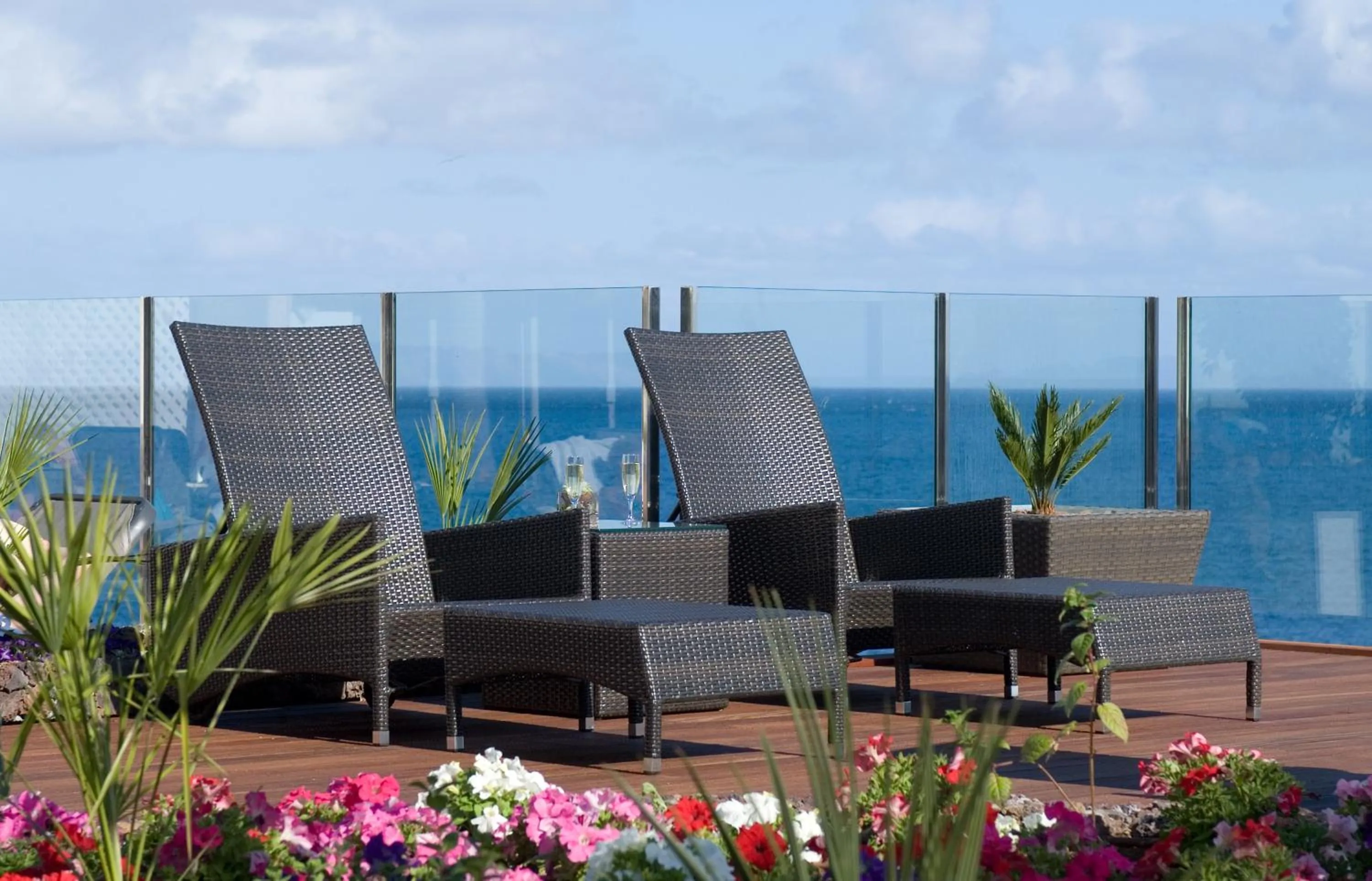 Patio in Pestana Carlton Madeira Ocean Resort Hotel