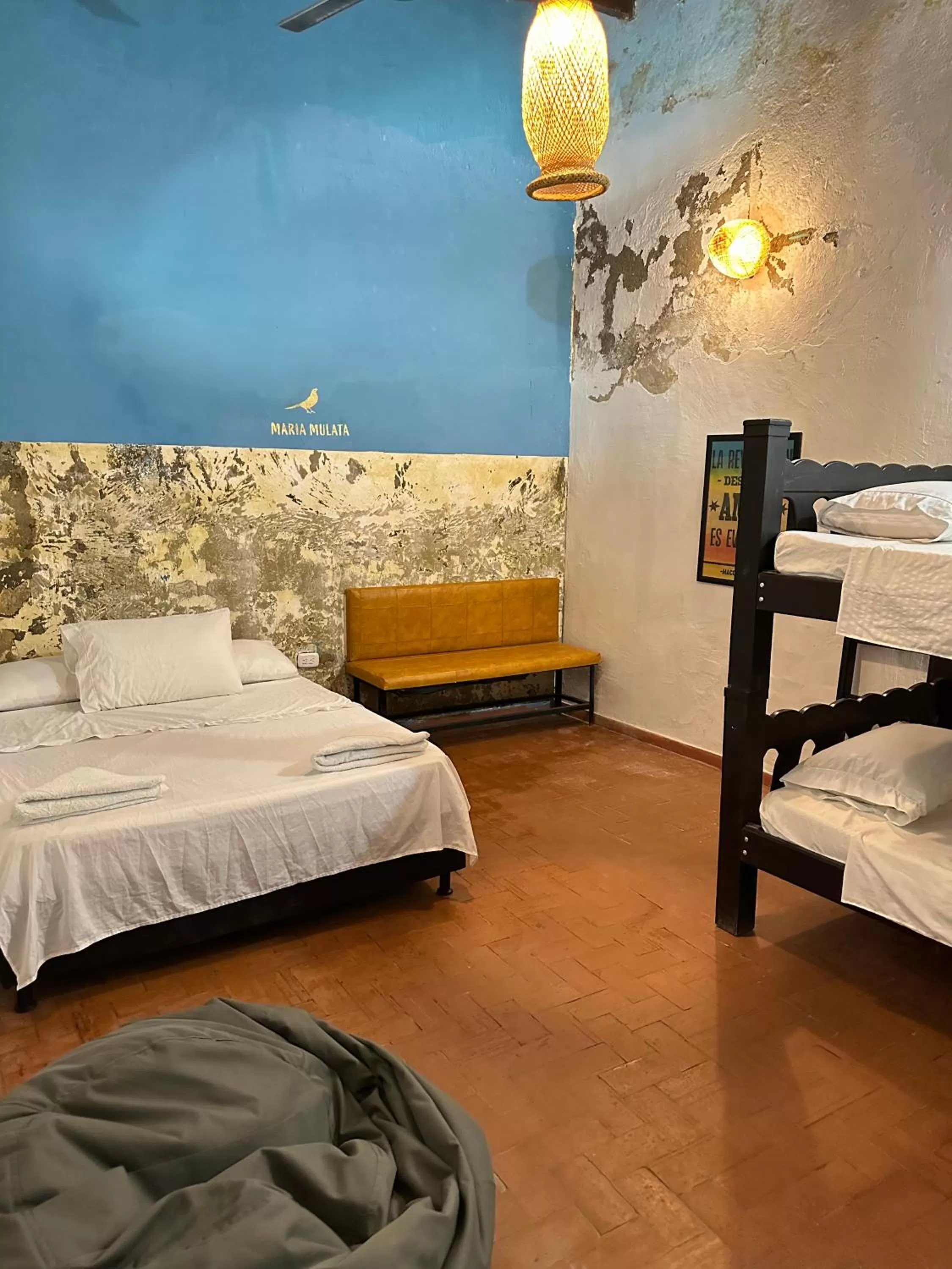 Bed in Maria Mulata Boutique Hotel