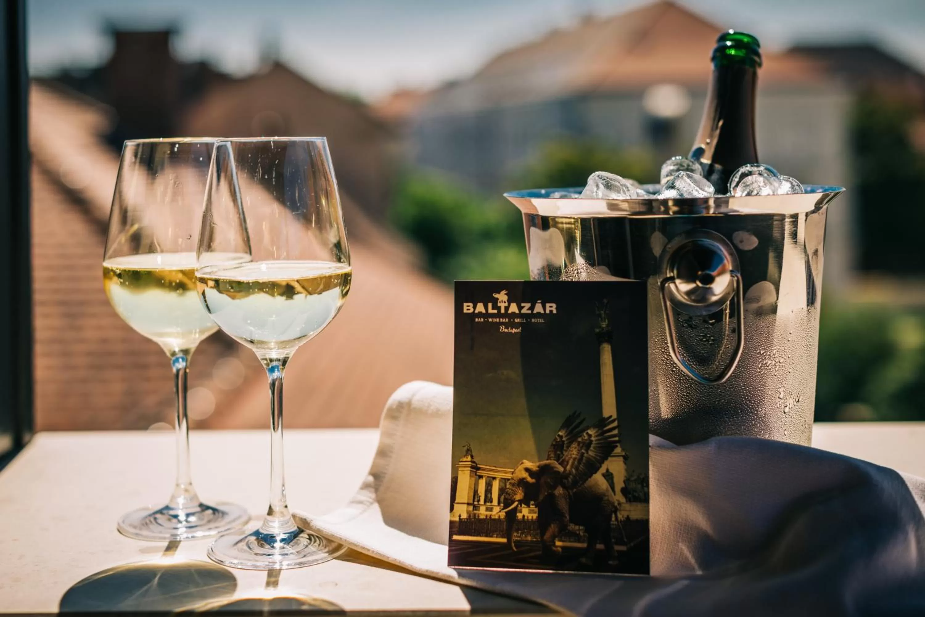 Food and drinks in BALTAZÁR Boutique Hotel