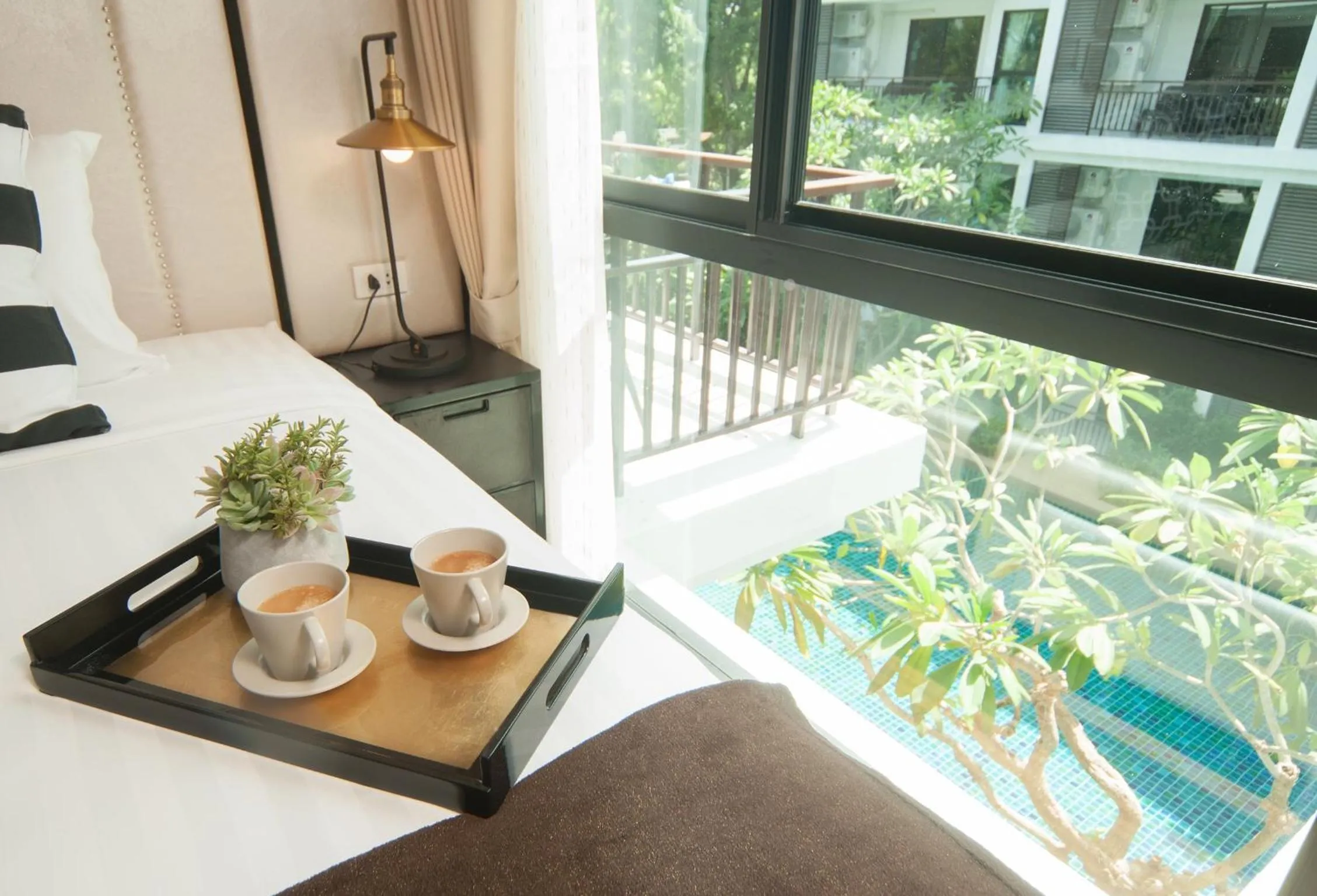 Bedroom in The Title KR Beach Condotel Rawai Beach