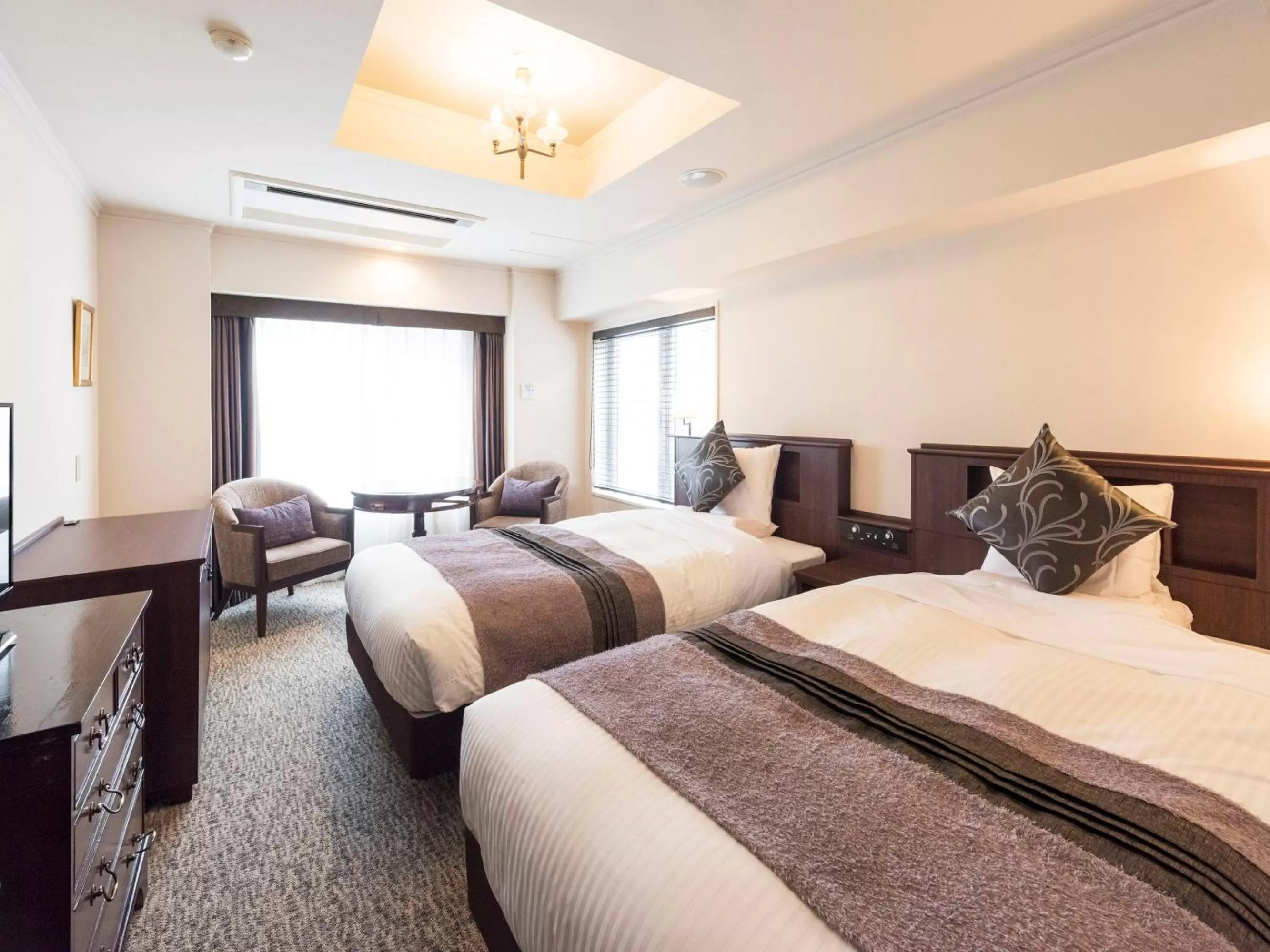 Photo of the whole room, Bed in Hotel Sonia Otaru