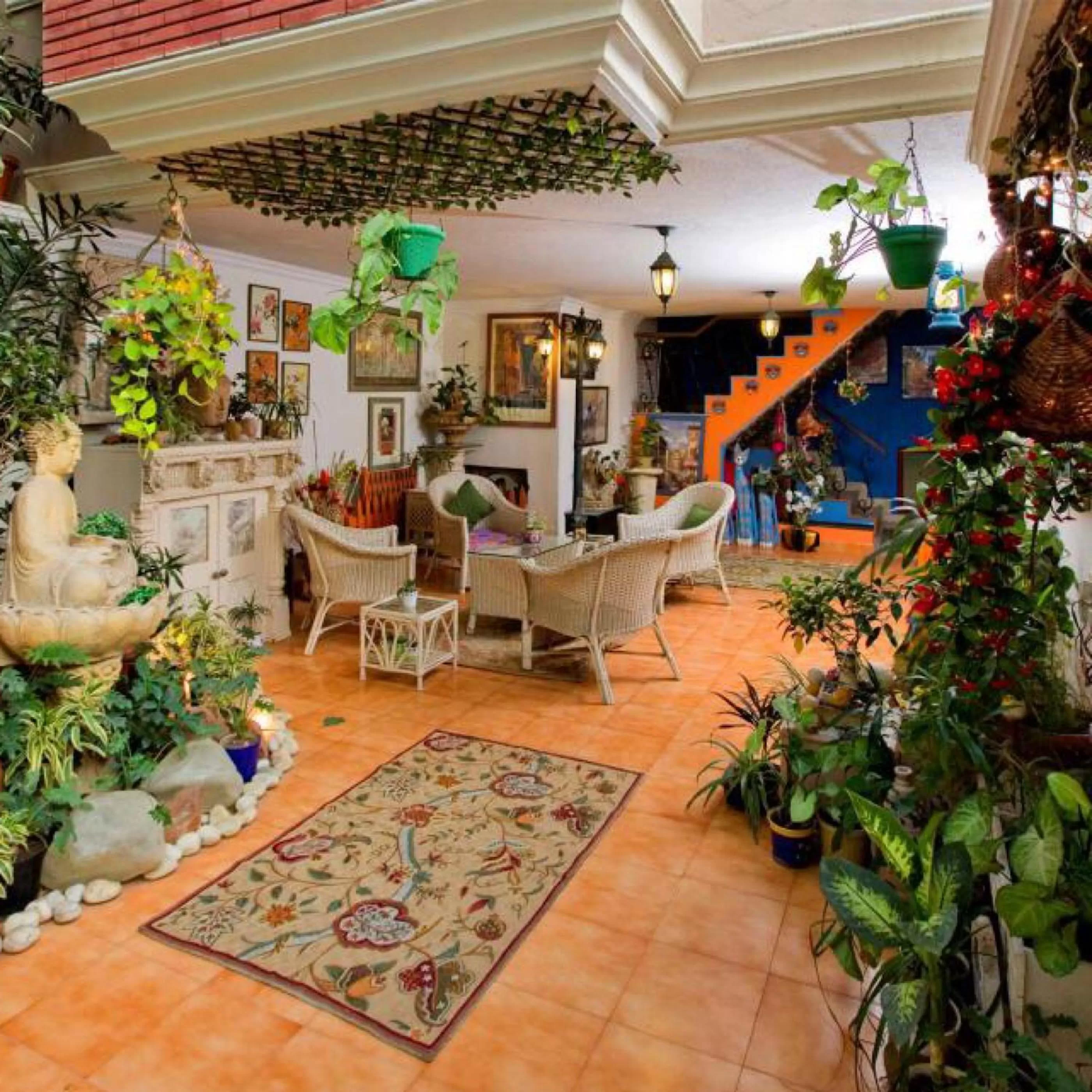 Garden view in On The House - Bed and Breakfast