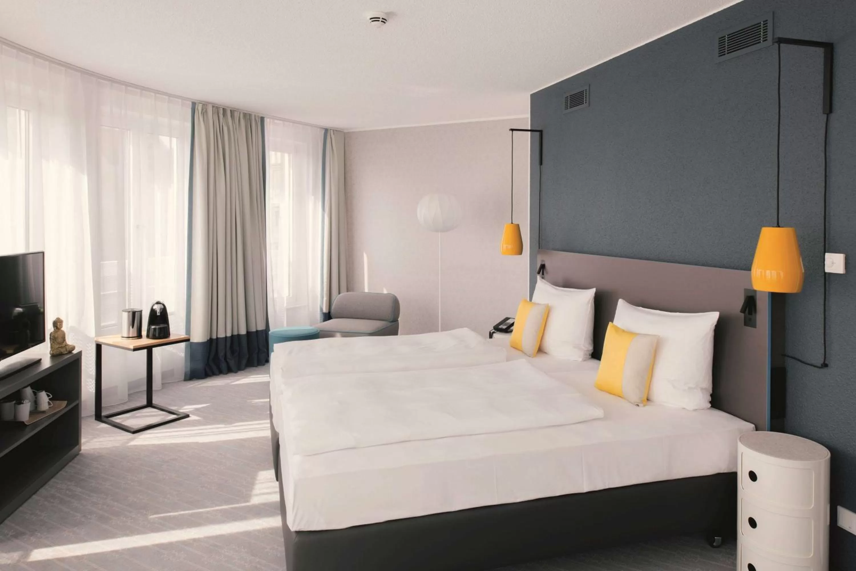 Bed in Vienna House Easy by Wyndham Leipzig