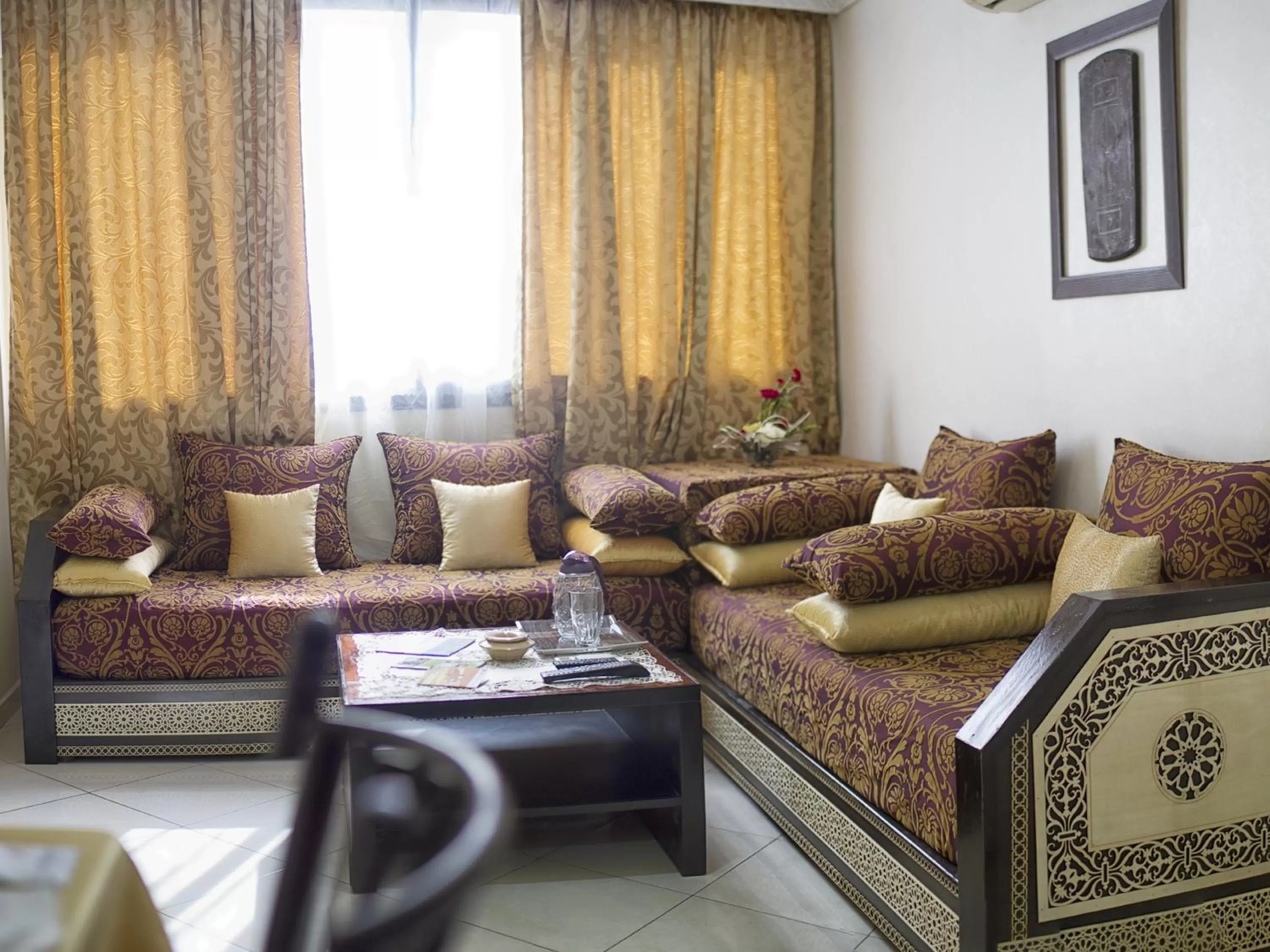 Seating Area in Apparts-hôtel ISNI