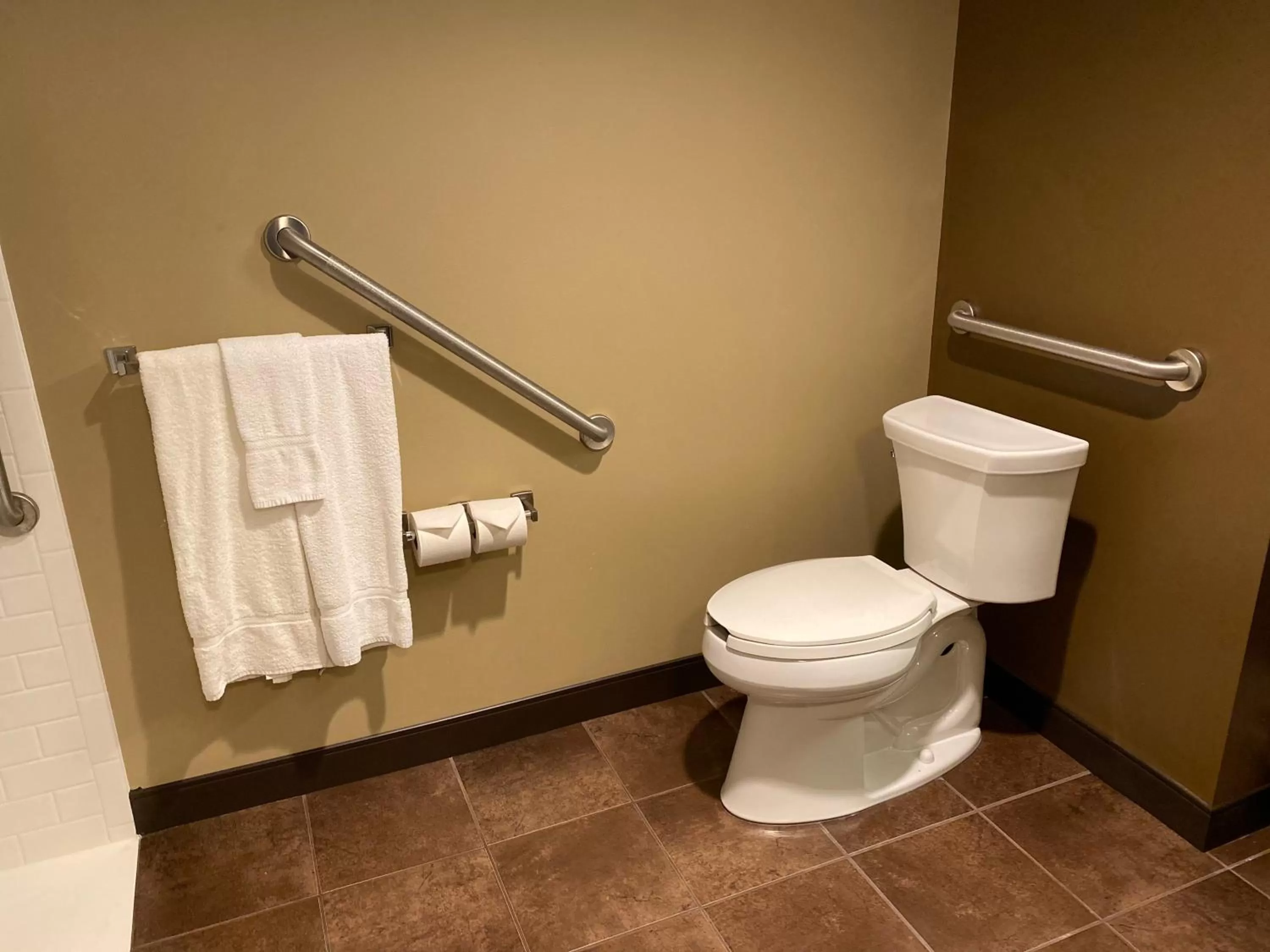 Bathroom in Microtel Inn & Suites by Wyndham - Timmins