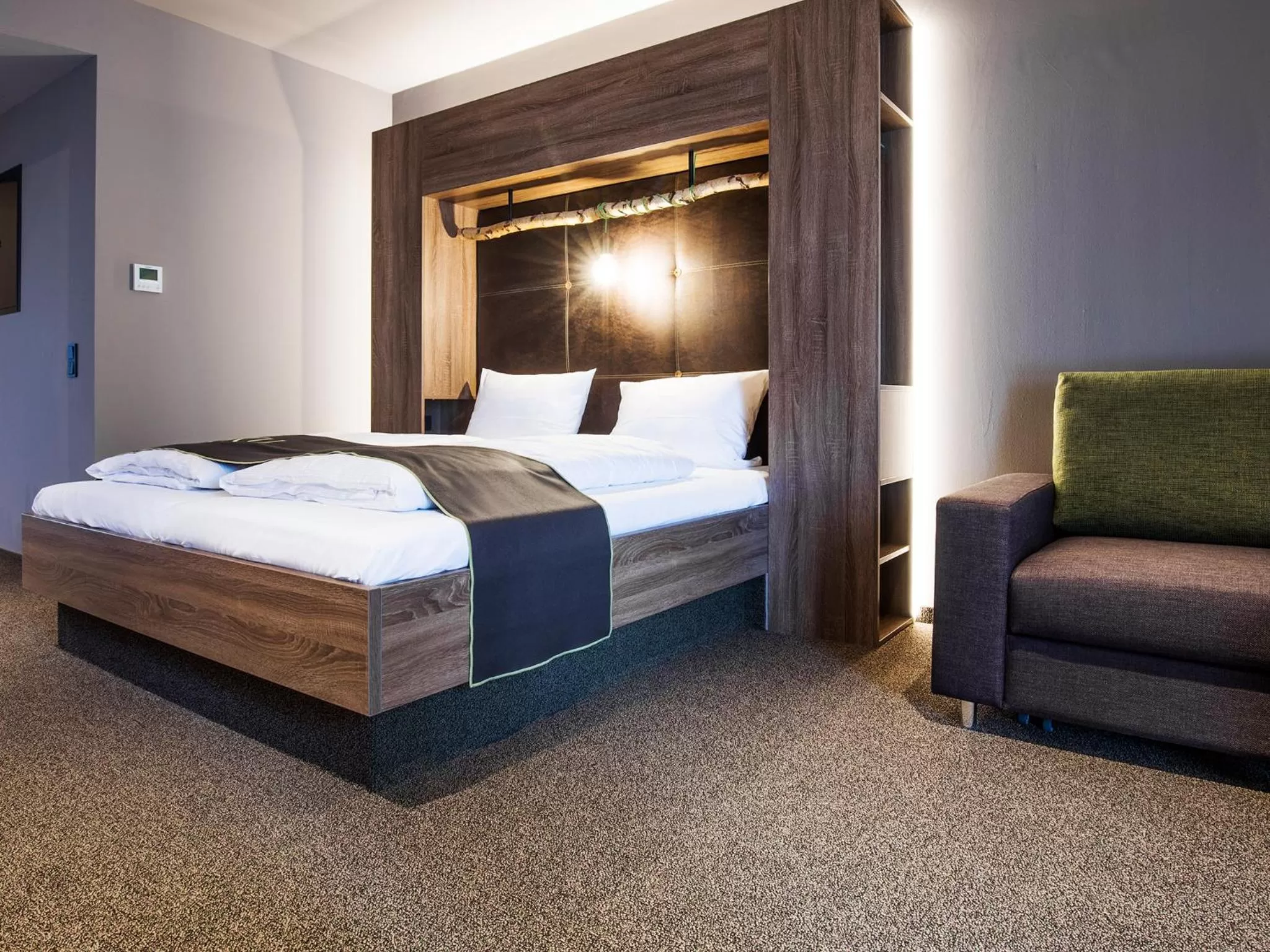 Photo of the whole room, Bed in RiKu HOTEL Ulm