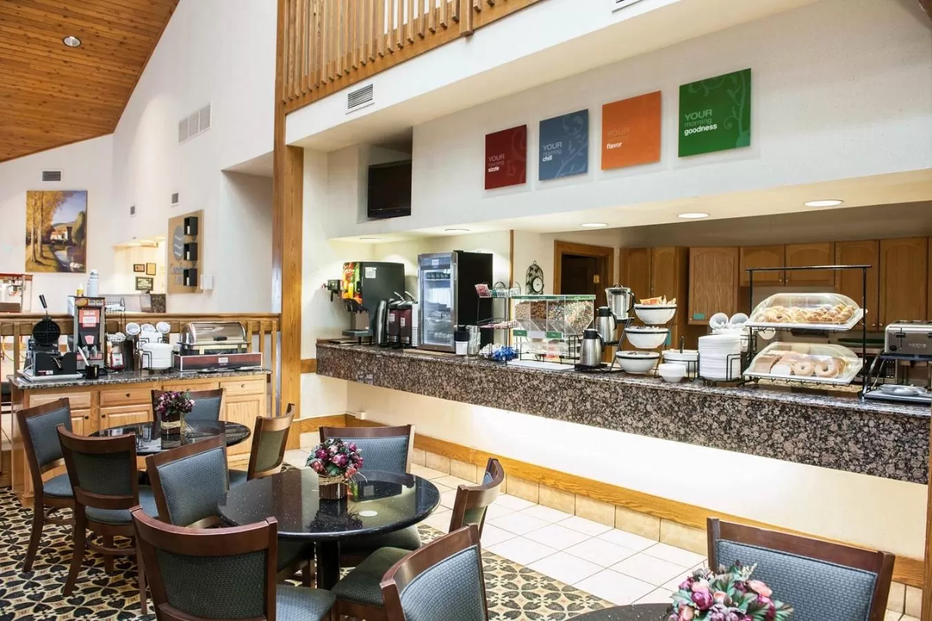 Restaurant/places to eat in Baymont by Wyndham Franklin