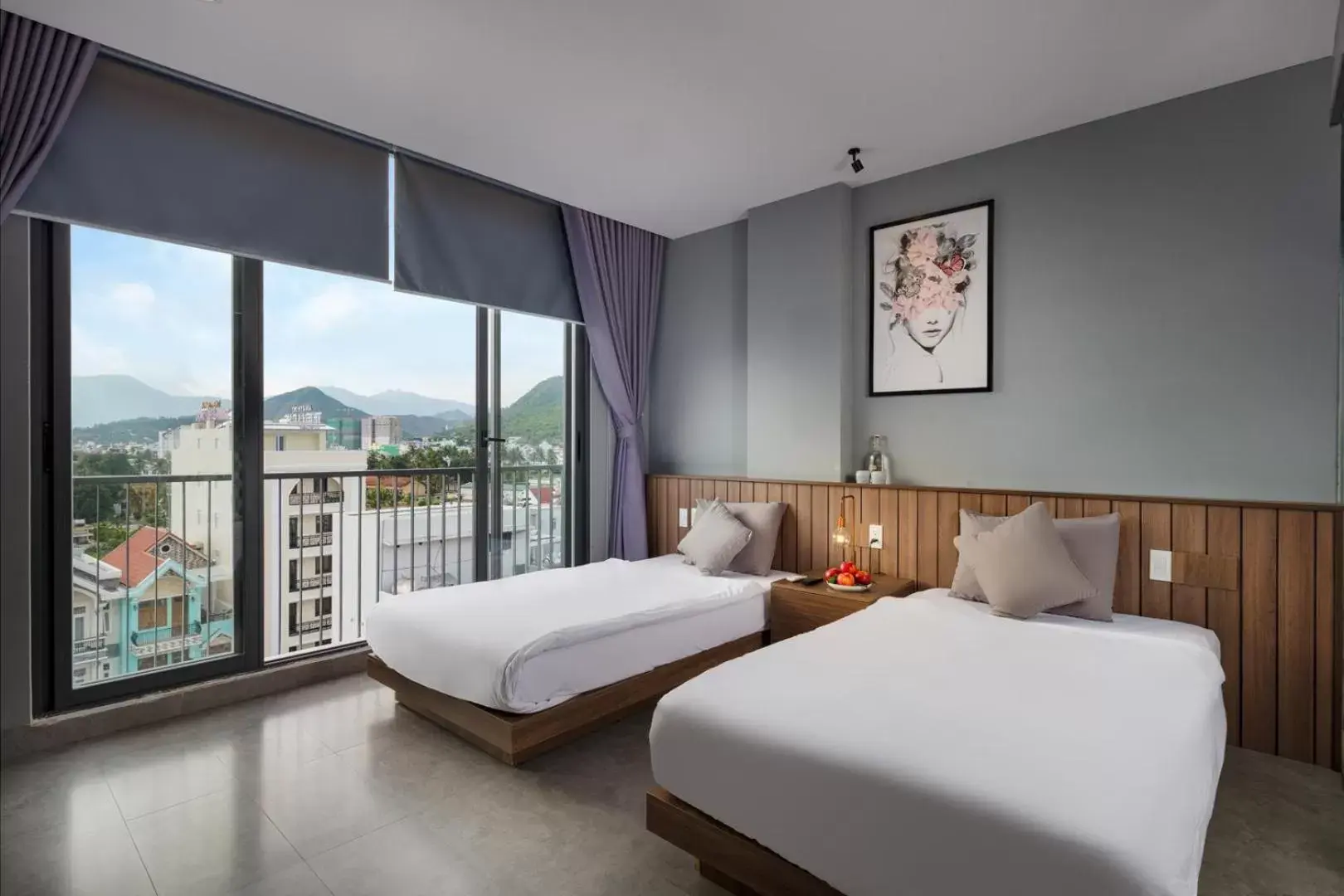 Grand Room with Moutain View, 02 Single Beds in Marilyn Boutique Hotel Nha Trang Grand Room with Moutain View, 02 Single Beds in Marilyn Boutique Hotel Nha Trang