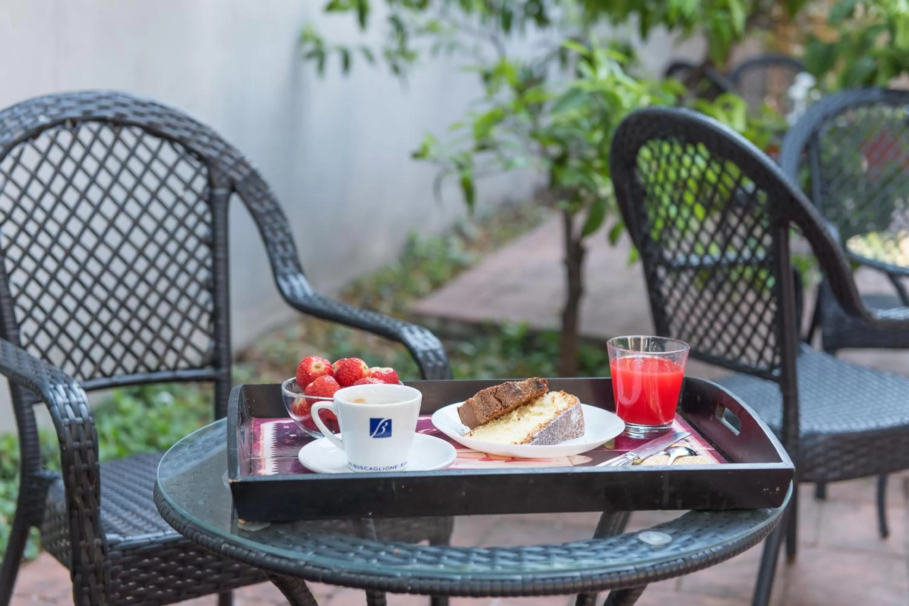 Garden in Hotel La Villetta