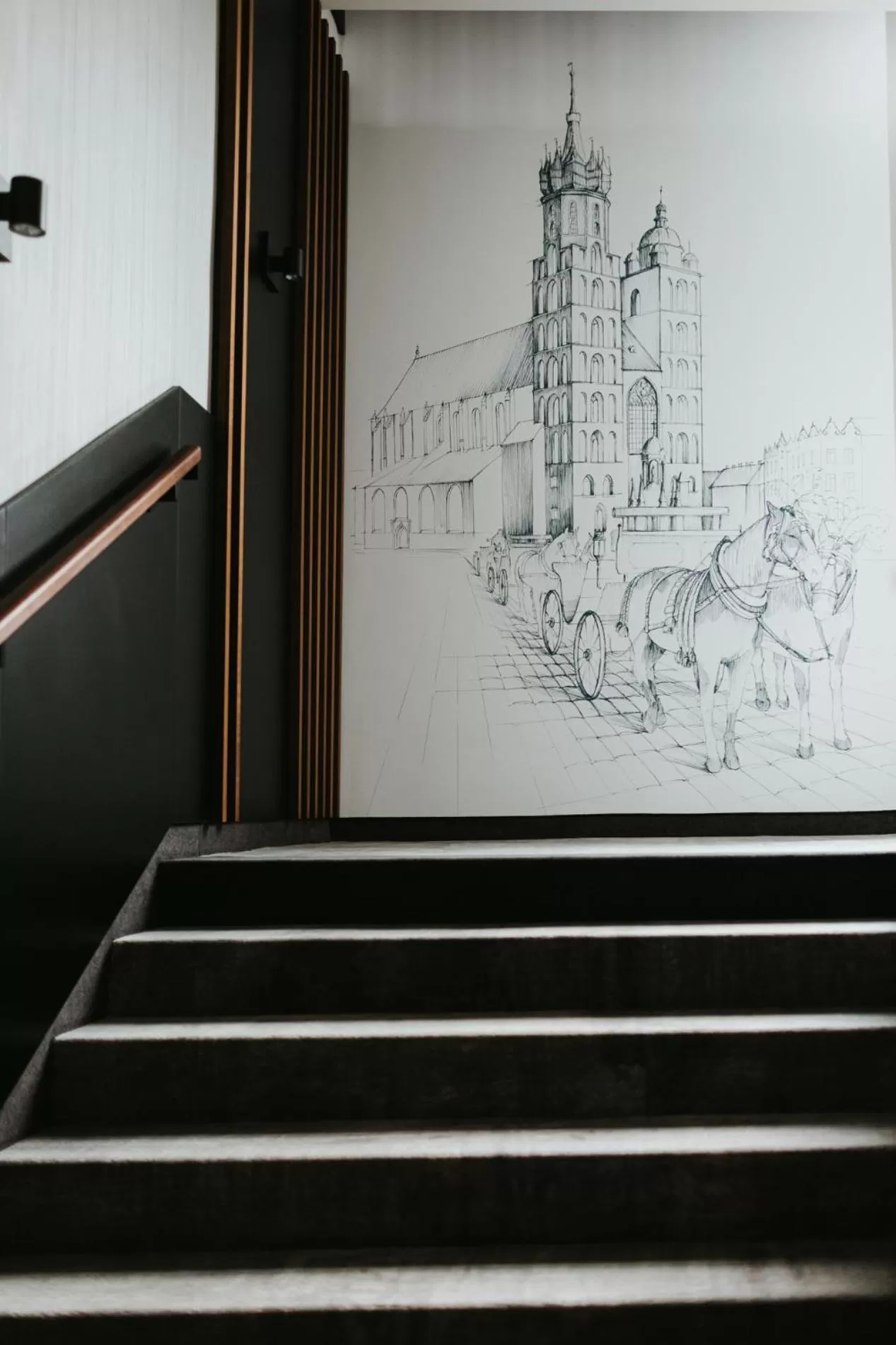 Decorative detail in Focus Hotel Premium Kraków