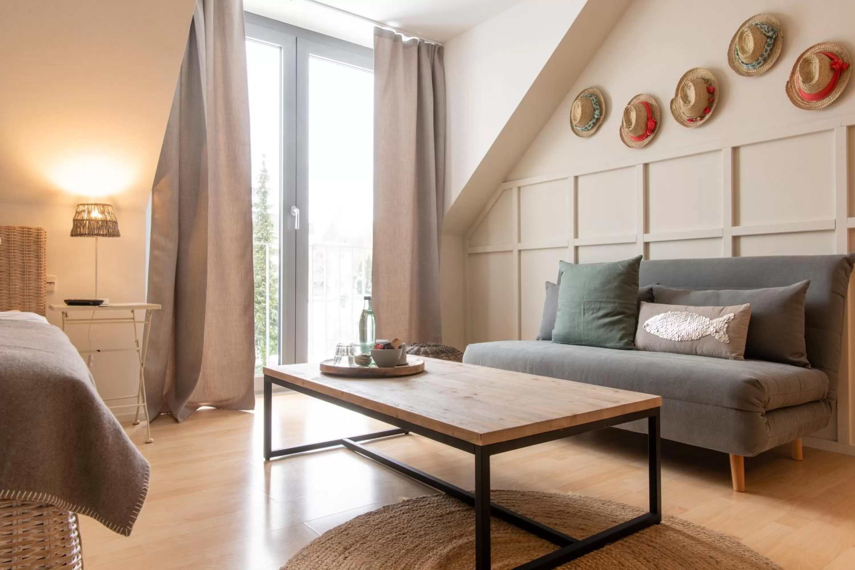 Seating area, Bed in Ko´Ono Hotel