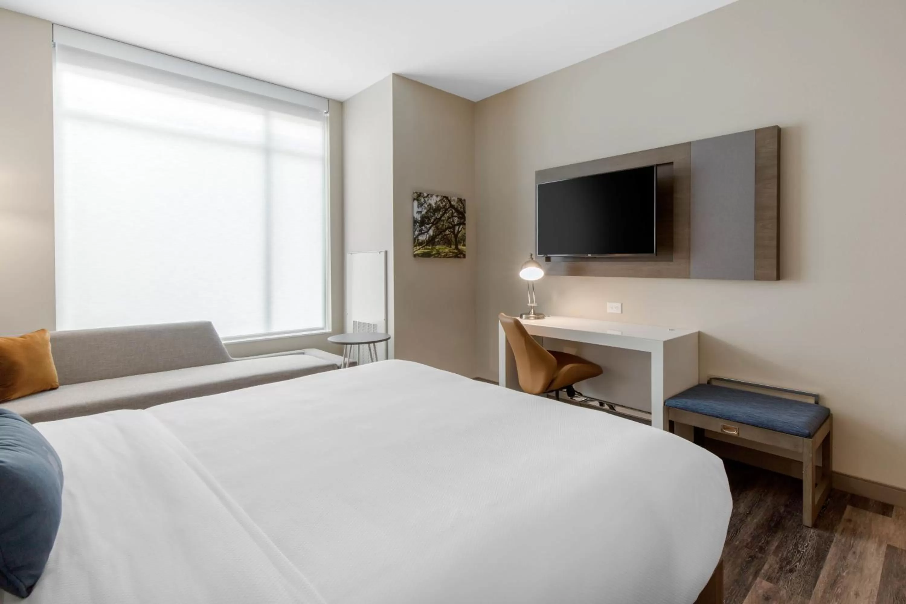 King Room with Roll-In Shower - Accessible/Non-Smoking in Cambria Hotel Mount Pleasant - Charleston