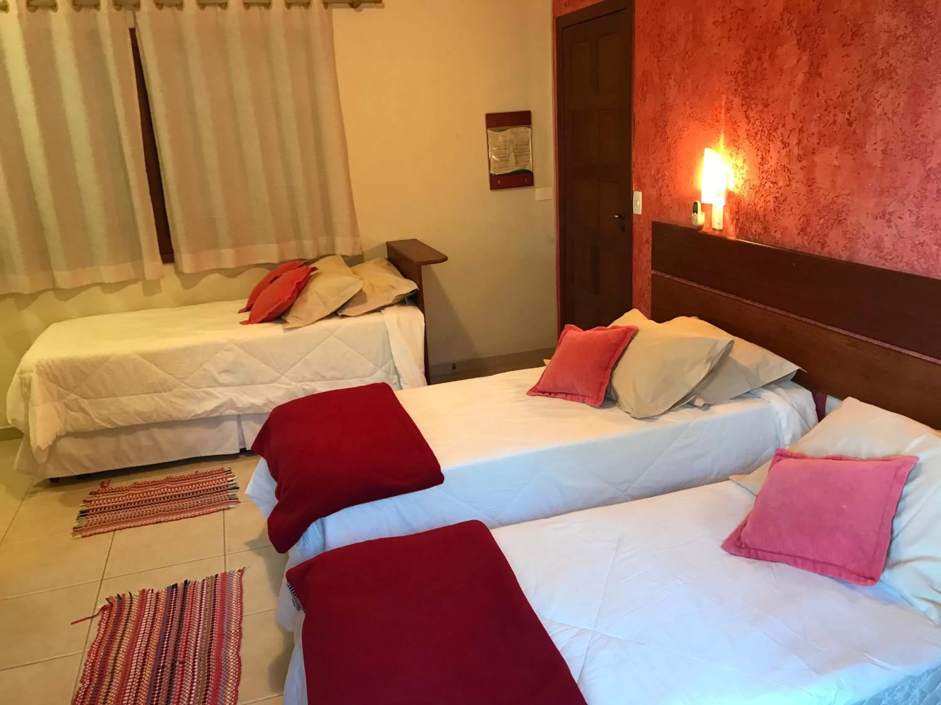 Bed in Pousada Ilha dos Anjos