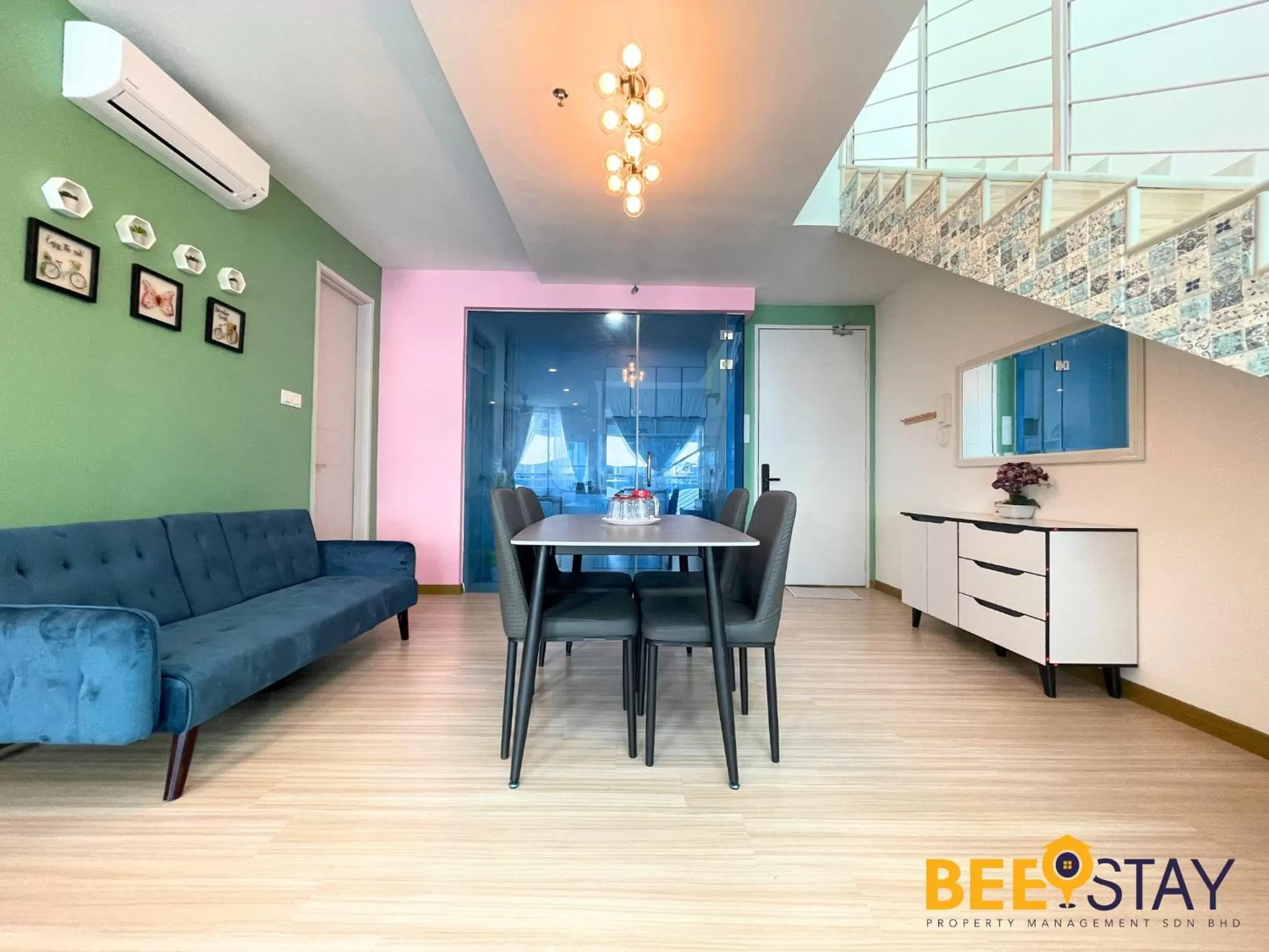 Seating Area in The Wave Suites Melaka by BEESTAY