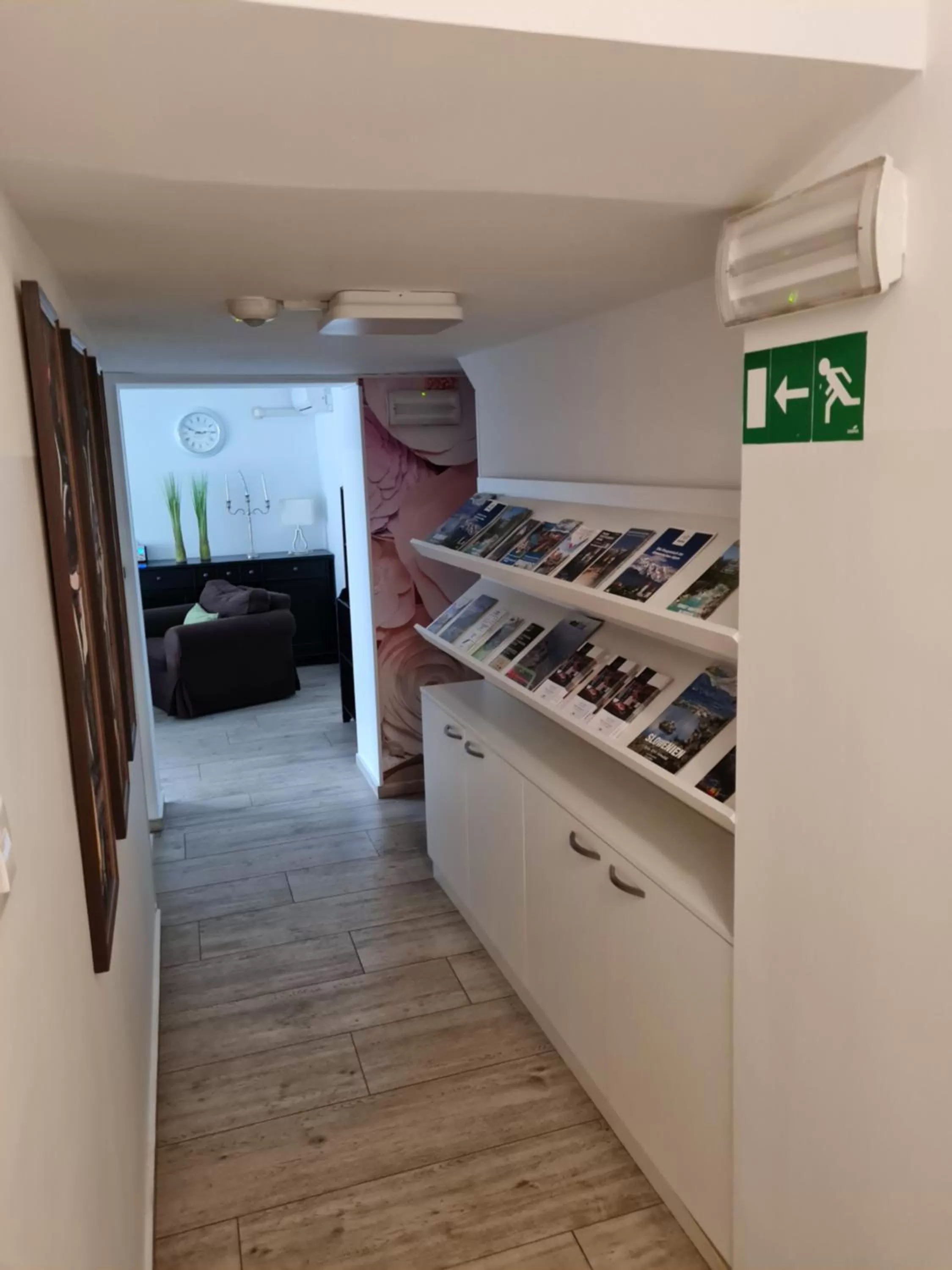 Lobby or reception in AZUR ROOMS LJUBLJANA