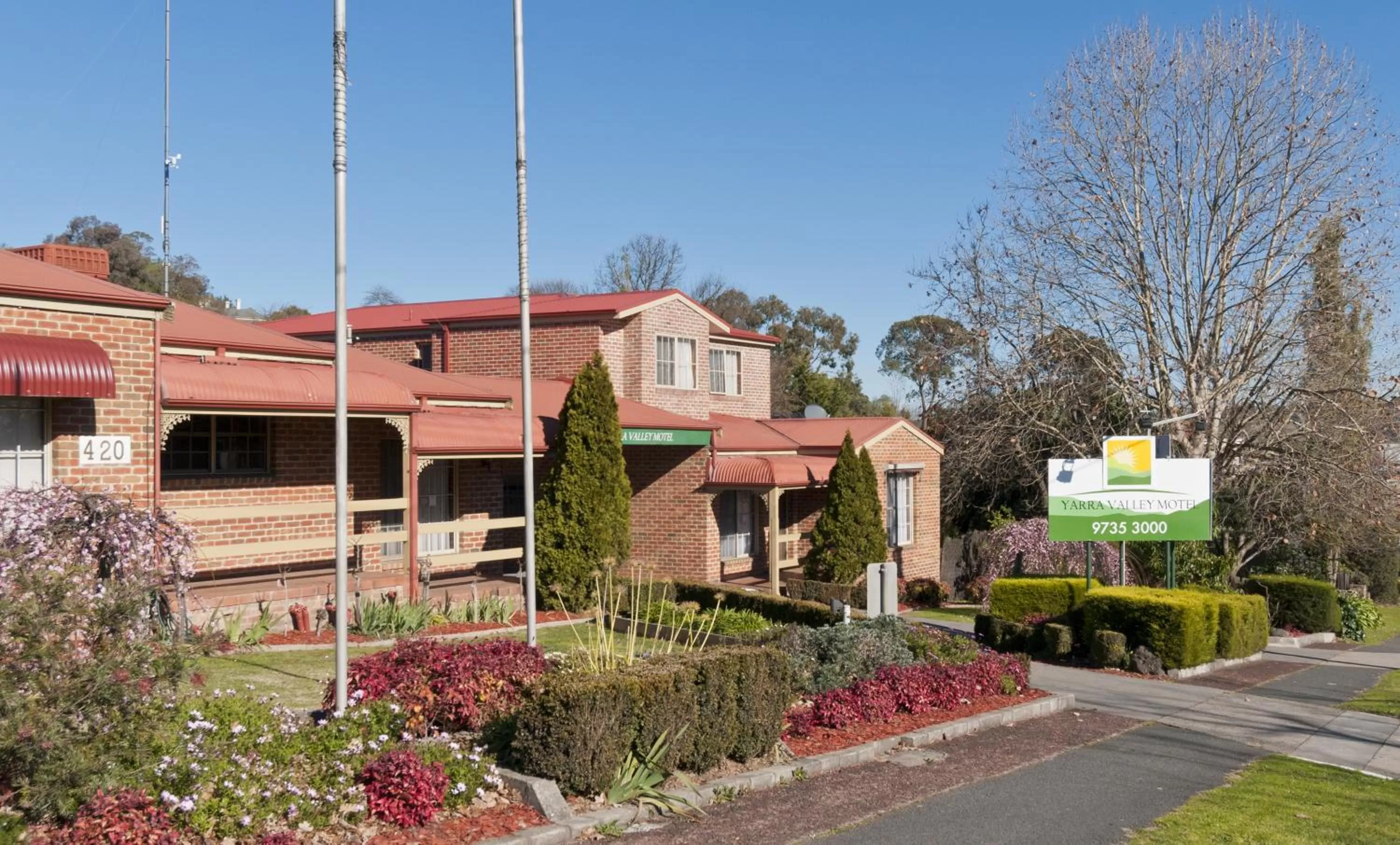 Facade/entrance in Yarra Valley Motel