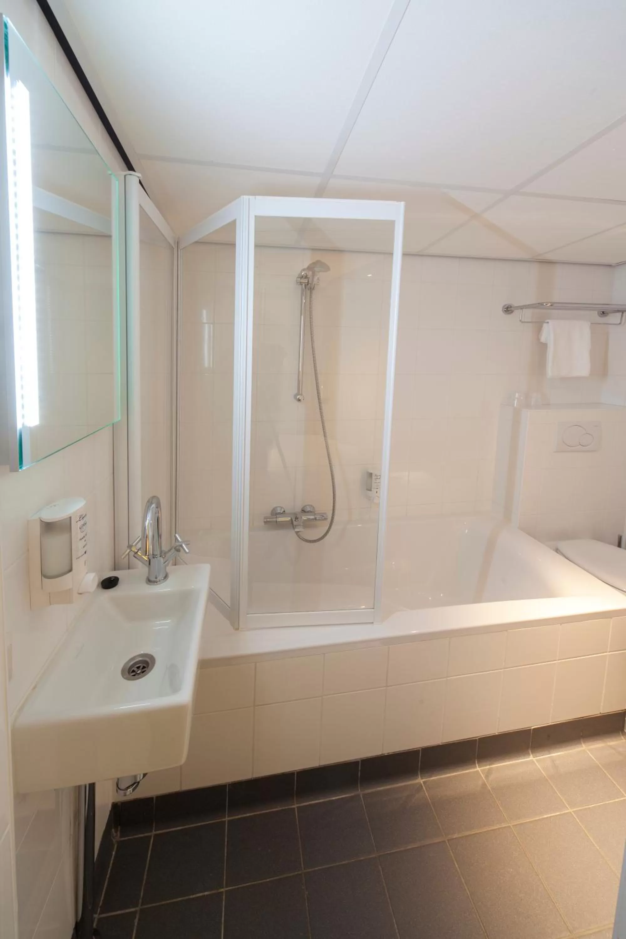 Shower in Fletcher Hotel Het Veluwse Bos