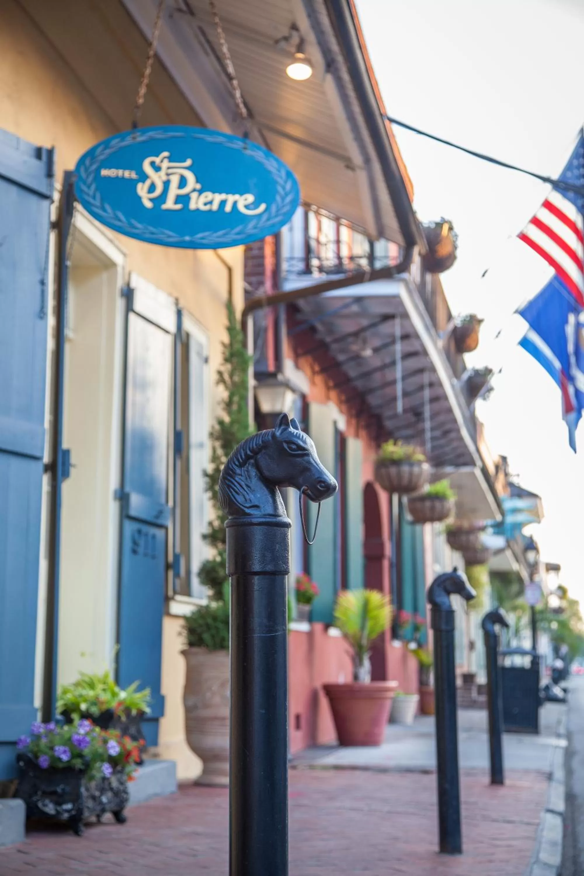 Facade/entrance in Hotel St. Pierre French Quarter