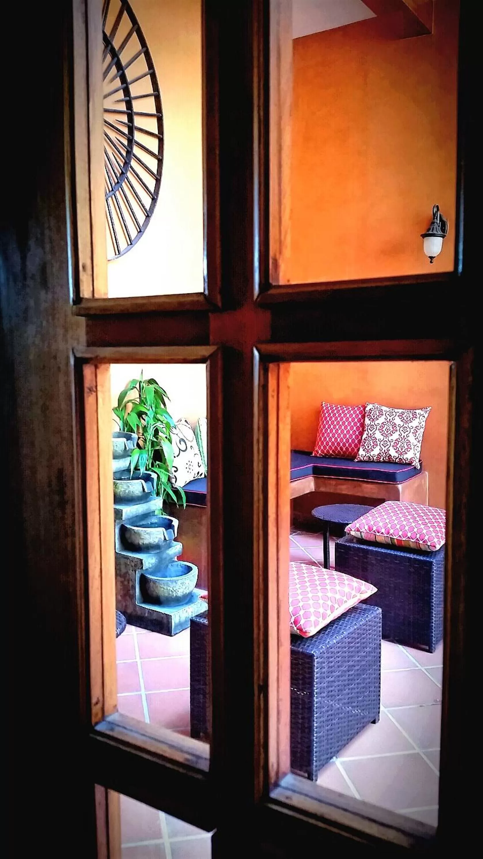 Patio in La Isabela Suites