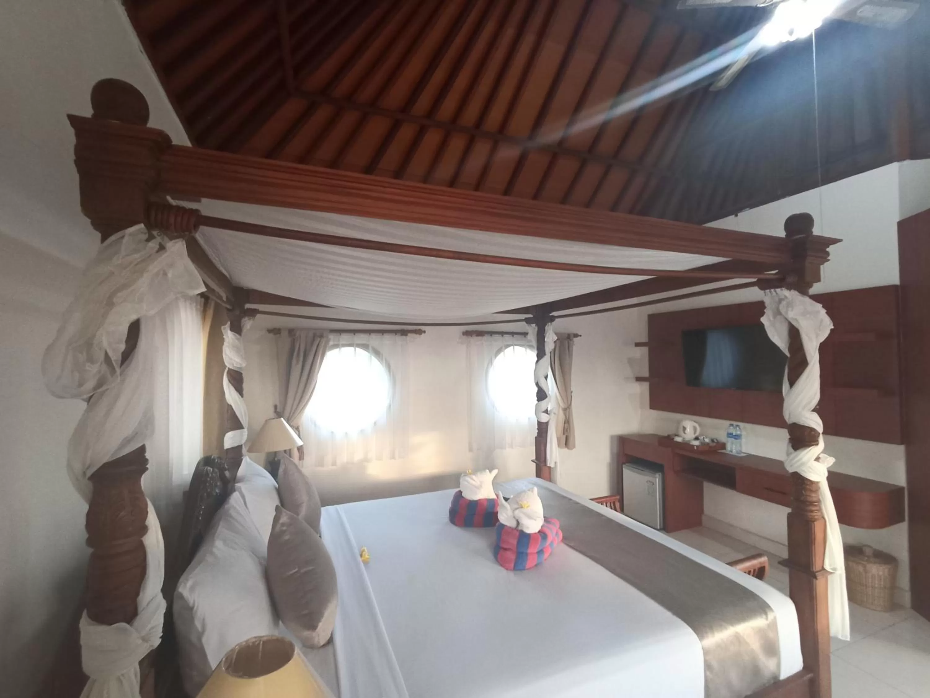 Bed in Kusnadi Hotel