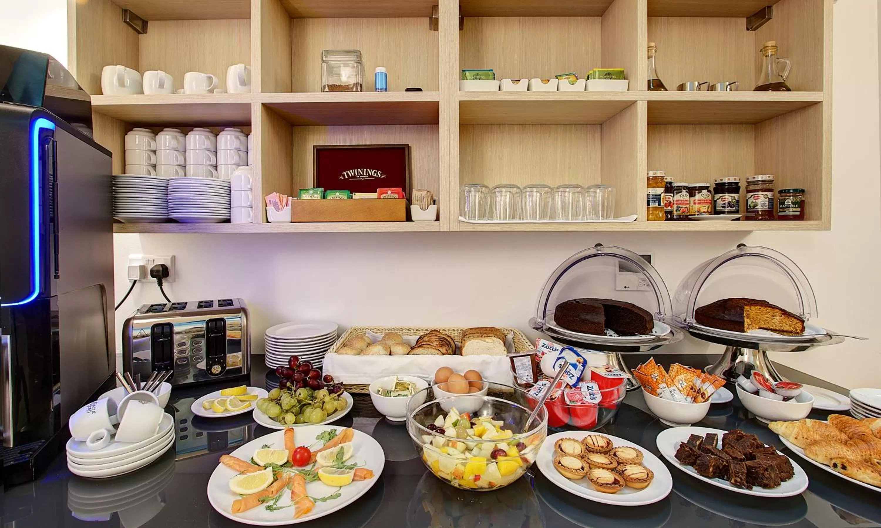 Buffet breakfast in Palazzo Paolina Boutique Hotel