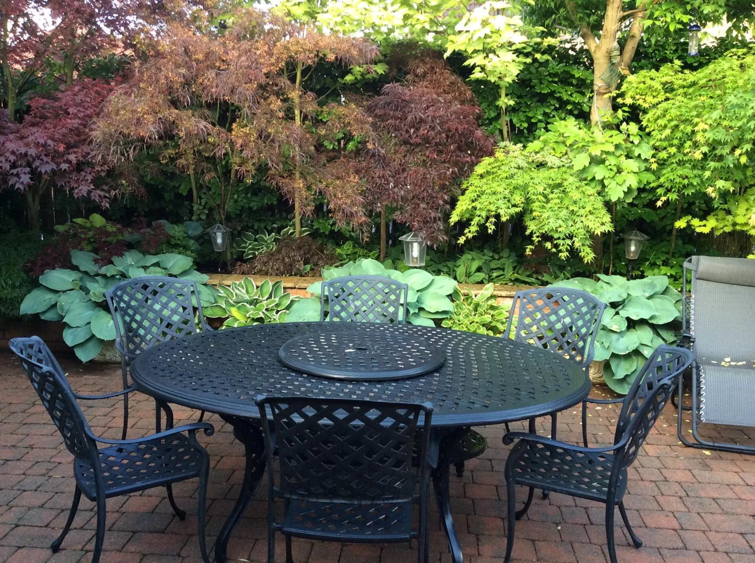 Patio in Grove House Bed & Breakfast