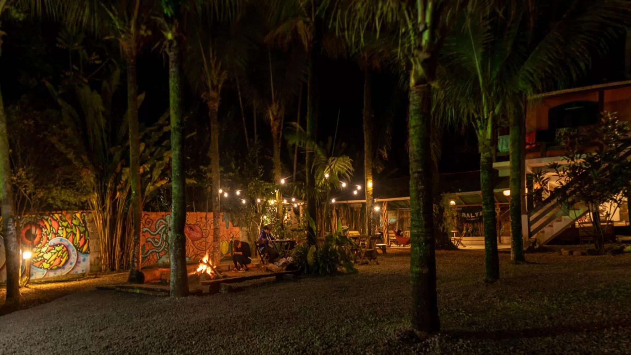 Garden in Pousada e Hostel Marthi