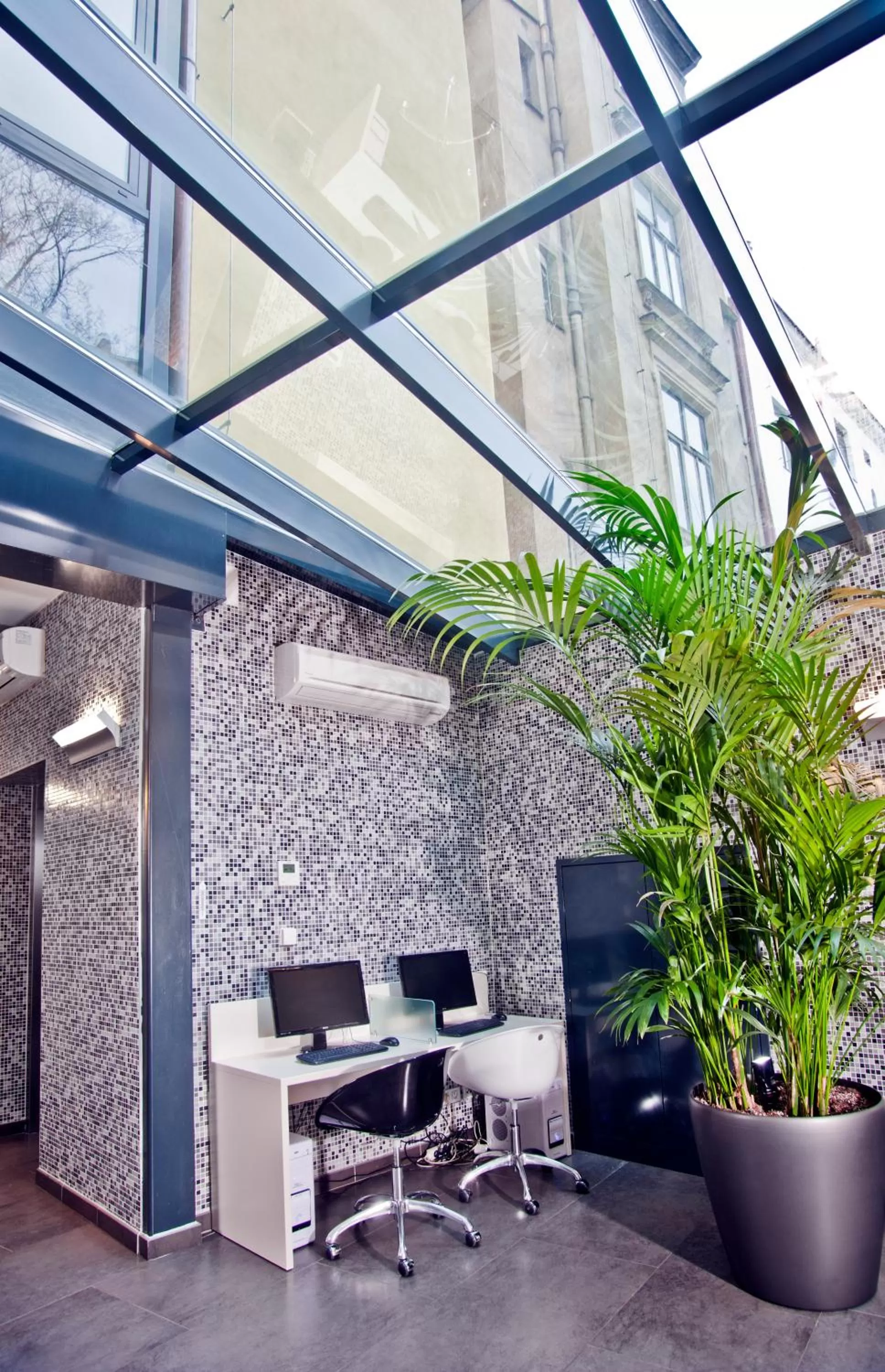 Lobby or reception in Hotel Galileo