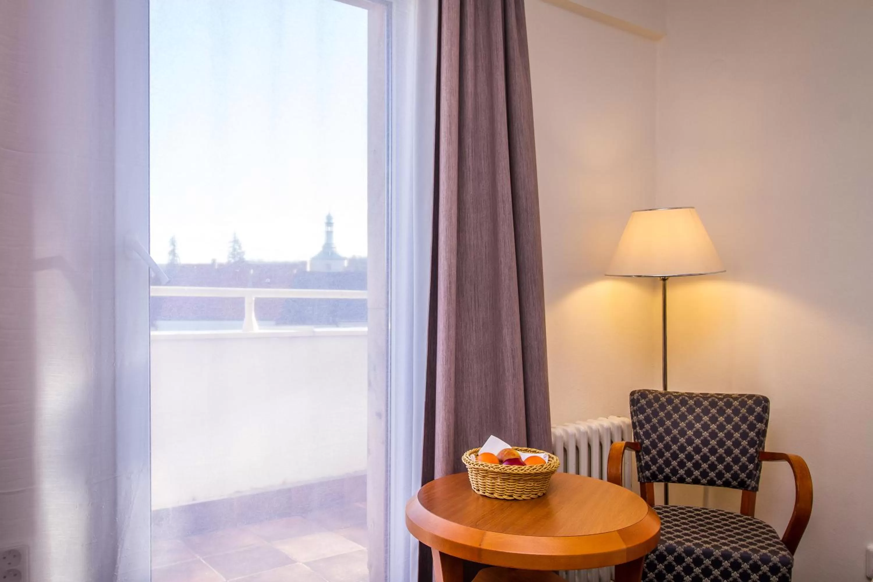 Balcony/Terrace in LH Hotel Mědínek Old Town