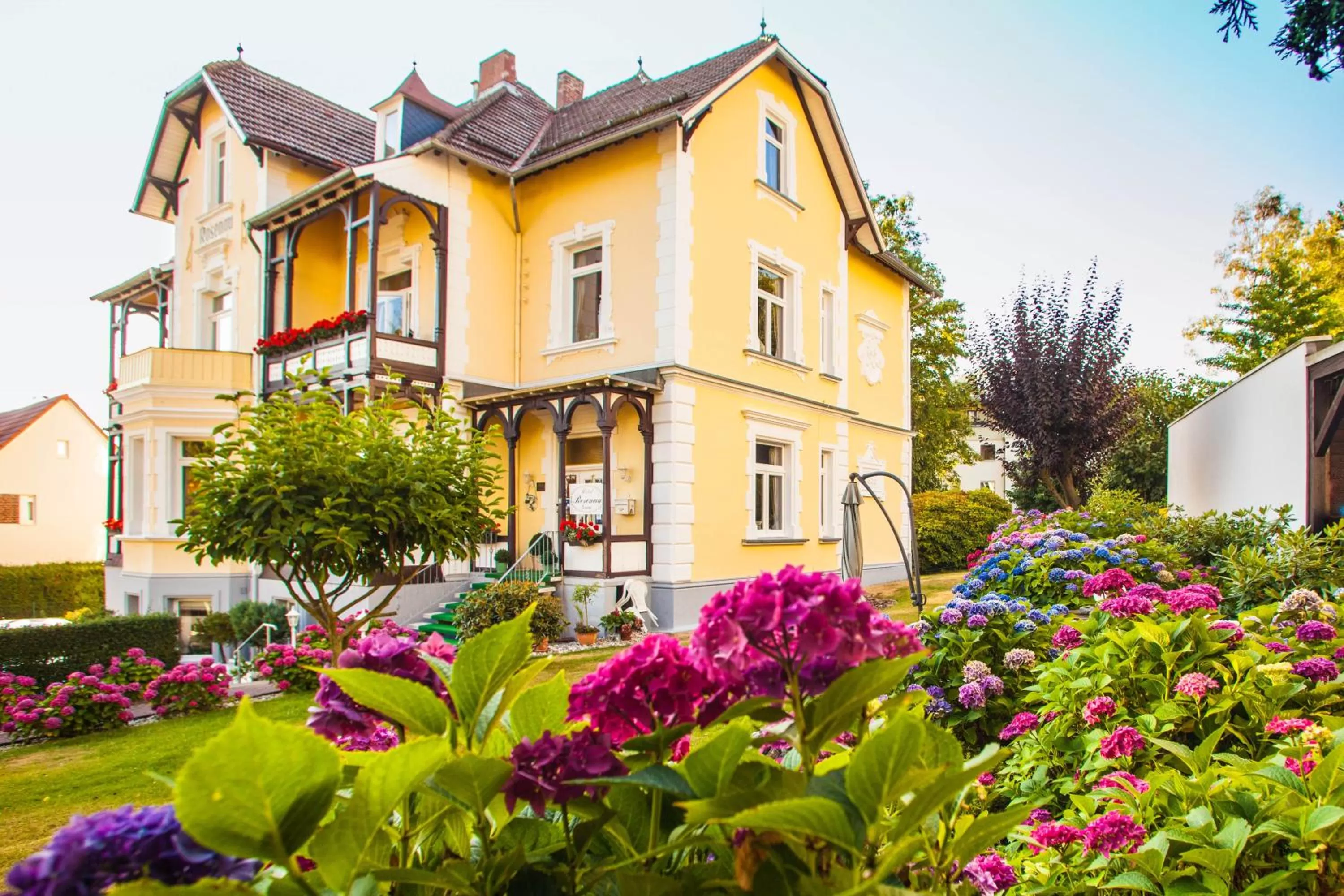 Property building in Hotel Rosenau