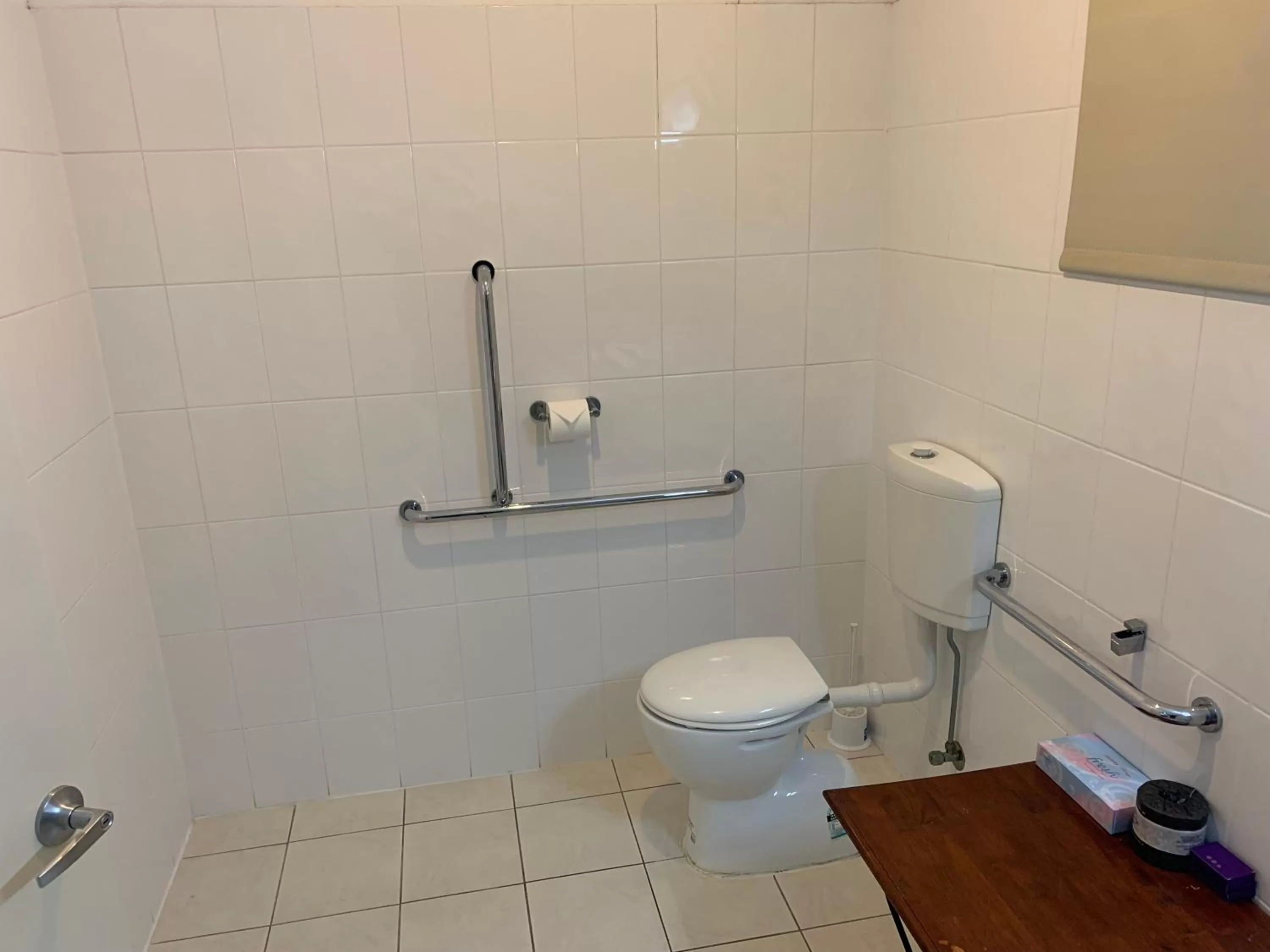 Toilet in Artesian Spa Motel