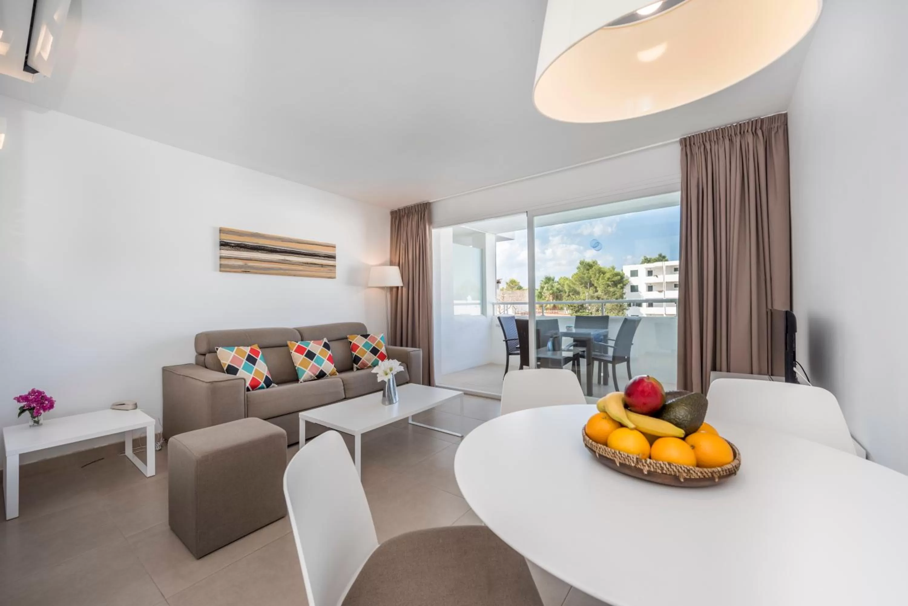 Living room in Camelina Suites