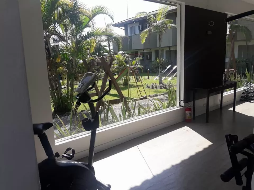 Garden view in Camboa Hotel Paranaguá