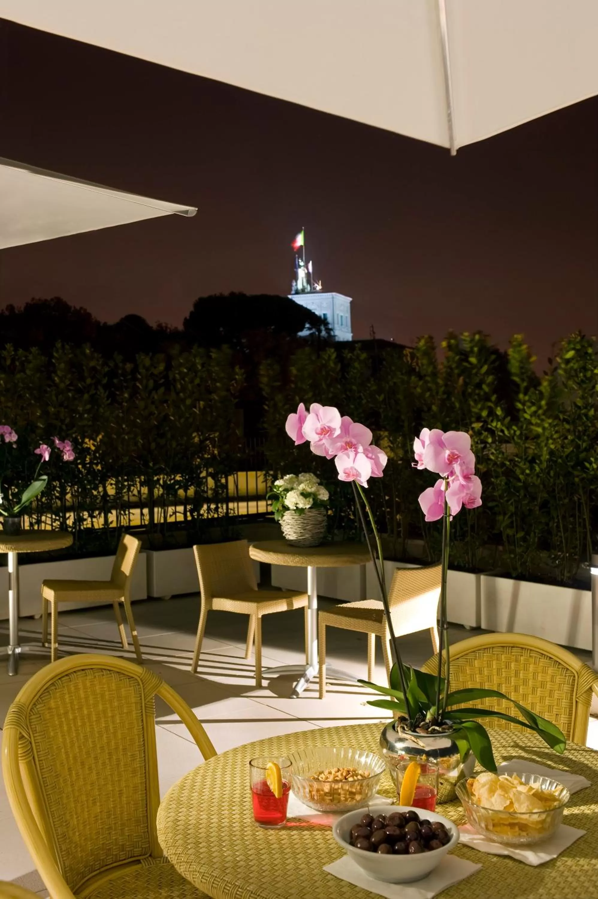 Patio in Hotel De Petris
