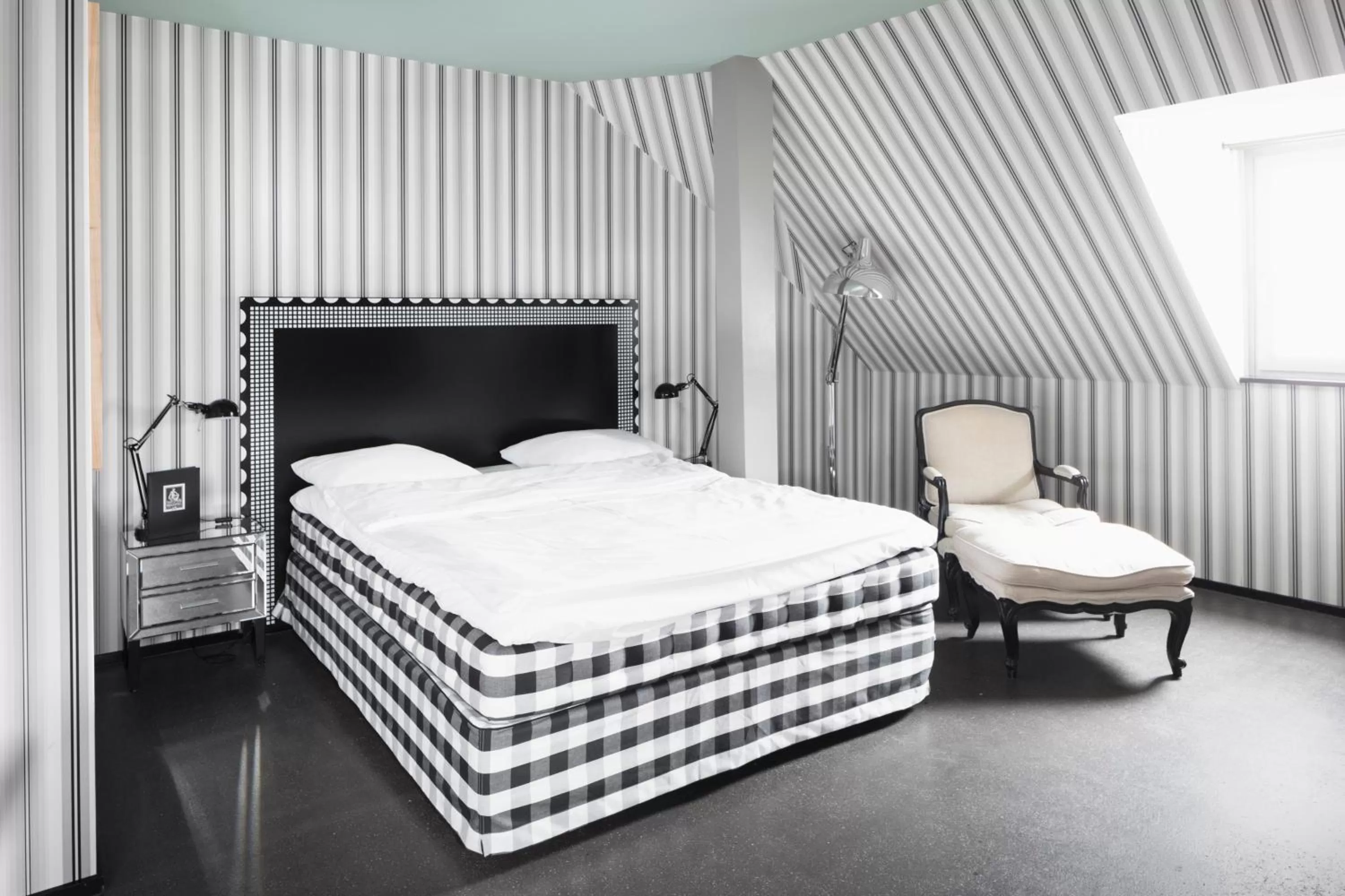 Bed in Boutique & Art Hotel Helvetia