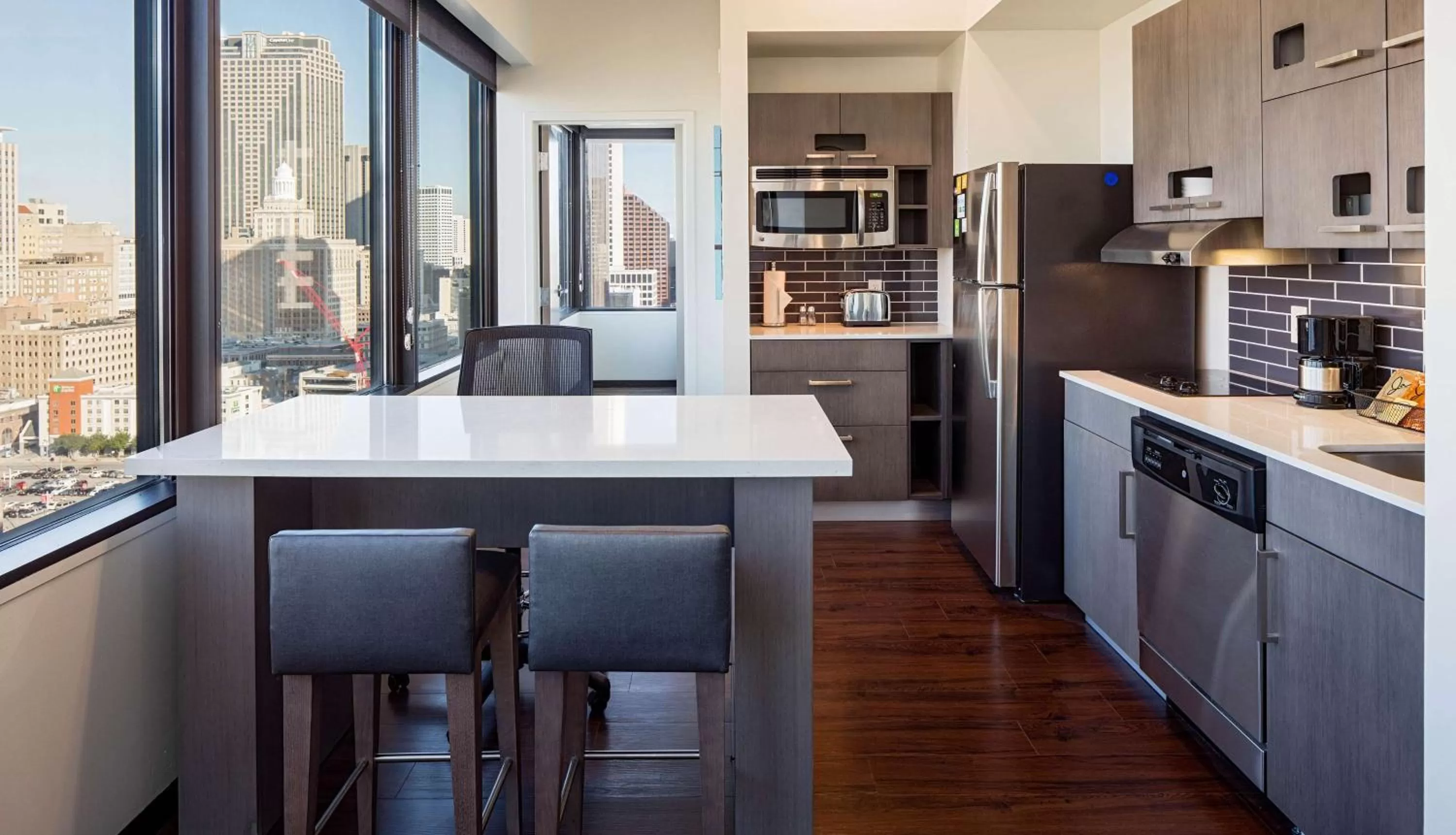 Photo of the whole room in Hyatt House New Orleans Downtown