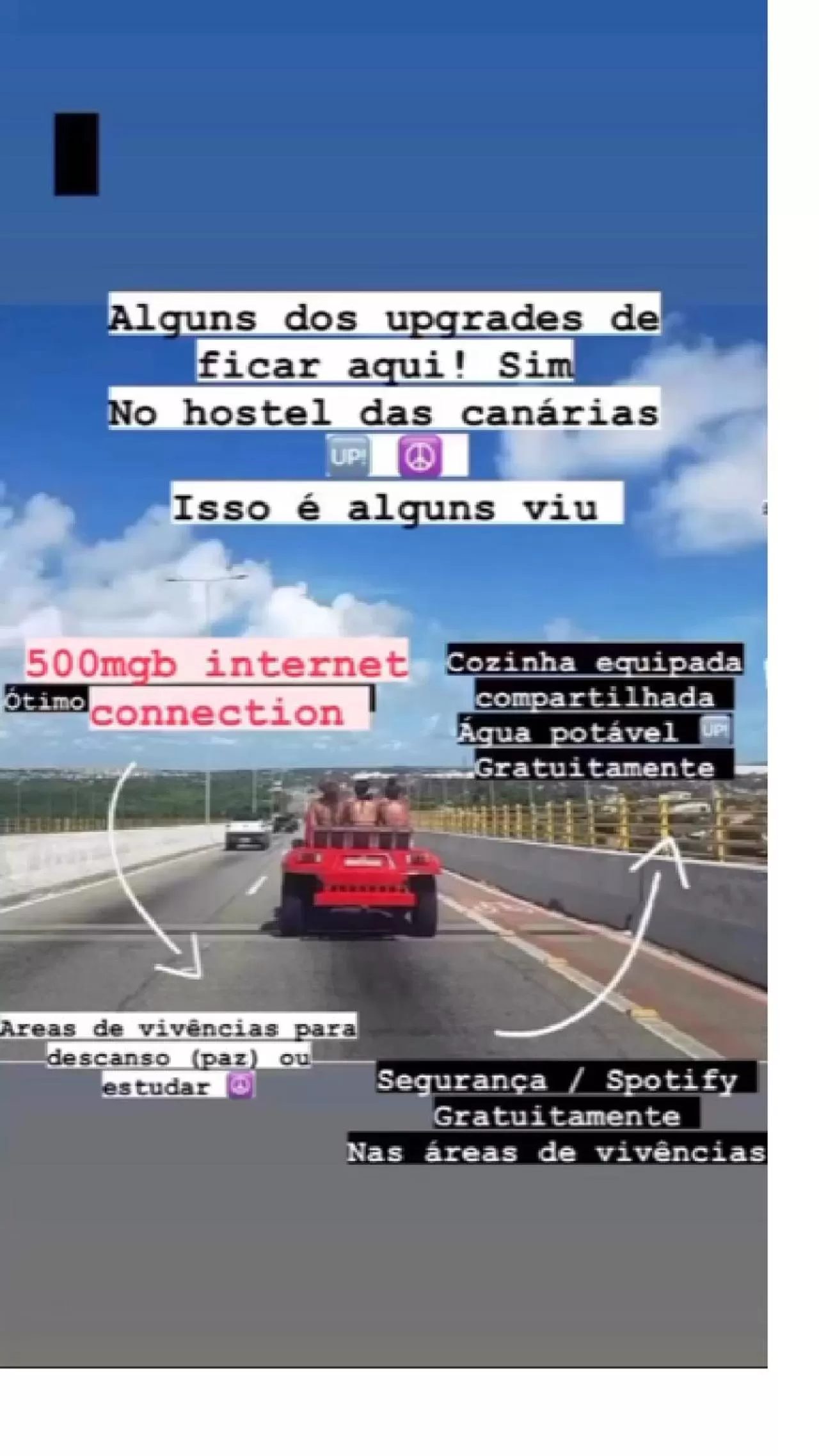 Off site, Bird's-eye View in Hostel Das Canárias