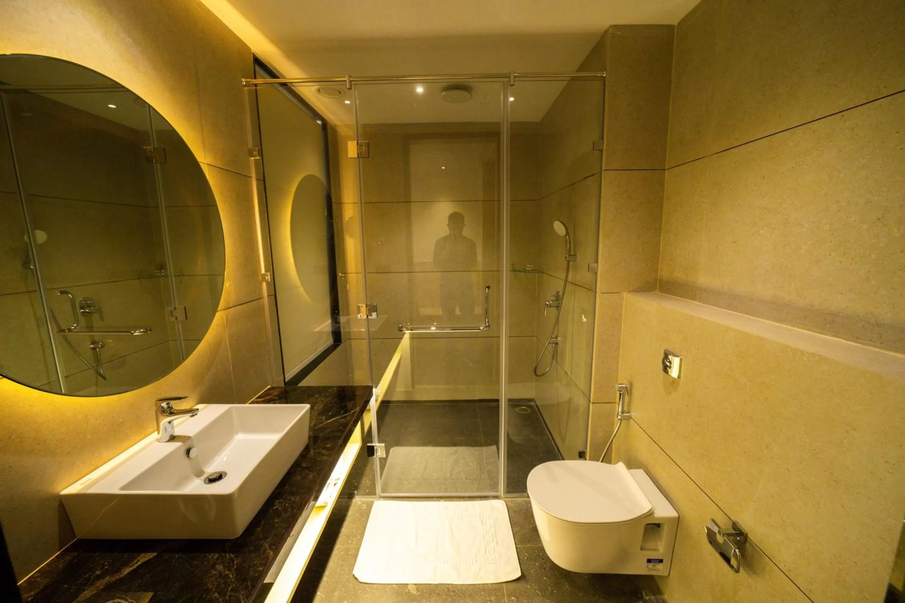 Bathroom in The Monarch at Chakan MIDC, Pune