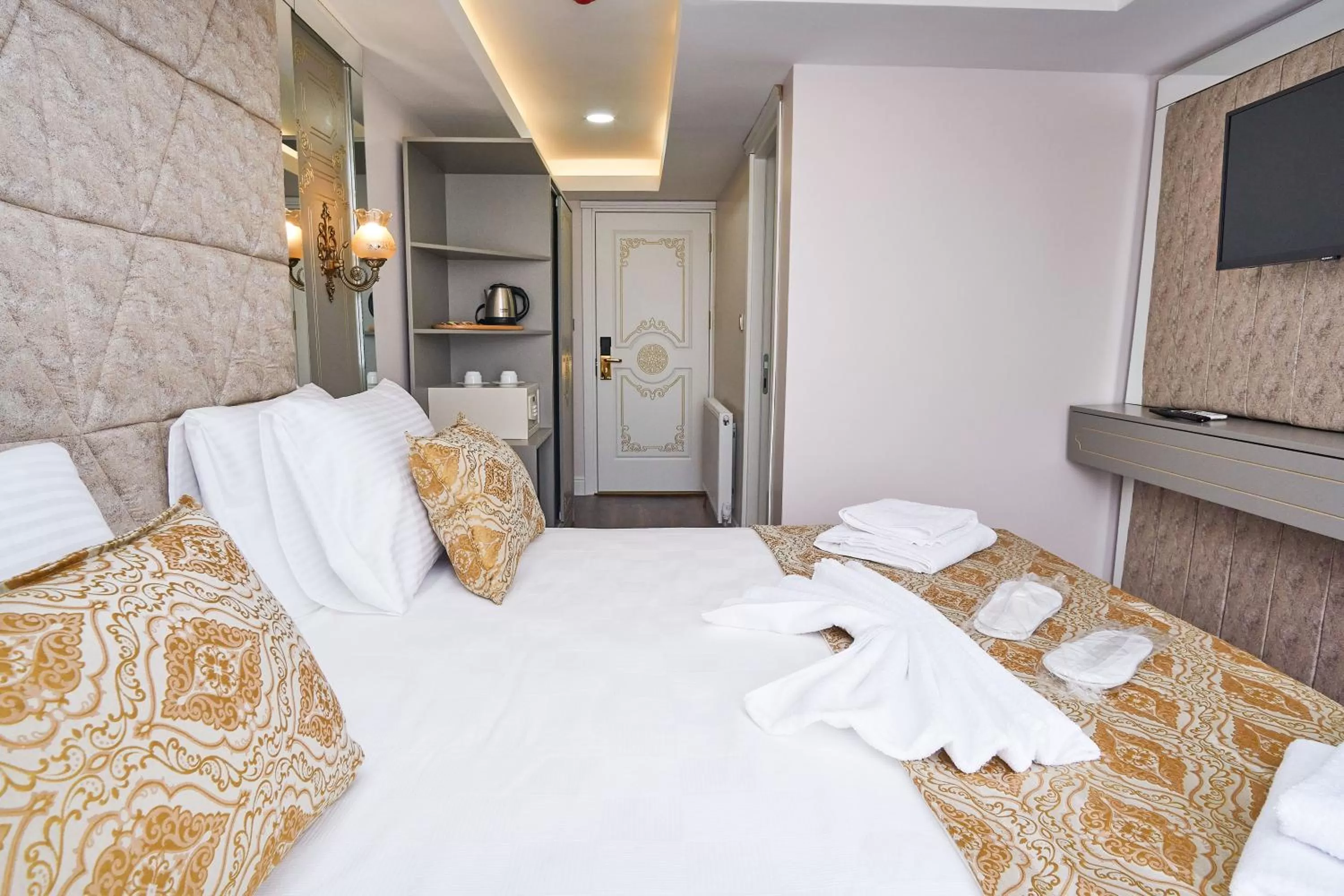 Bed in Sultan Suleyman Palace Hotel & Spa