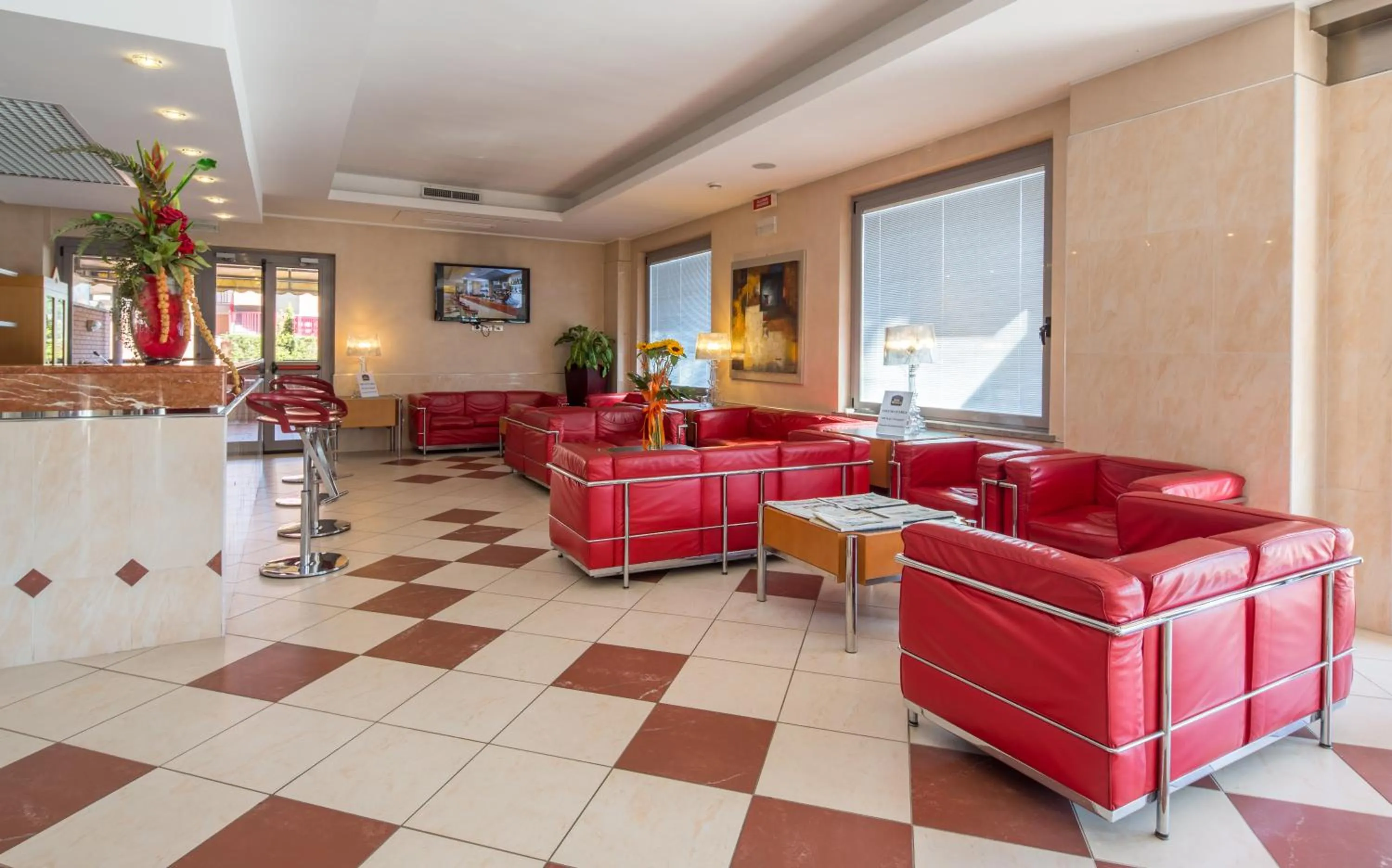 Lounge or bar in Best Western Hotel I Triangoli