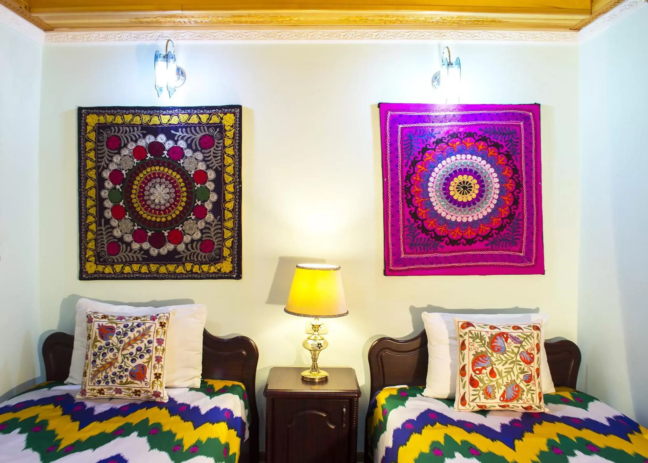 Twin Room in Jahongir Guest House Twin Room in Jahongir Guest House