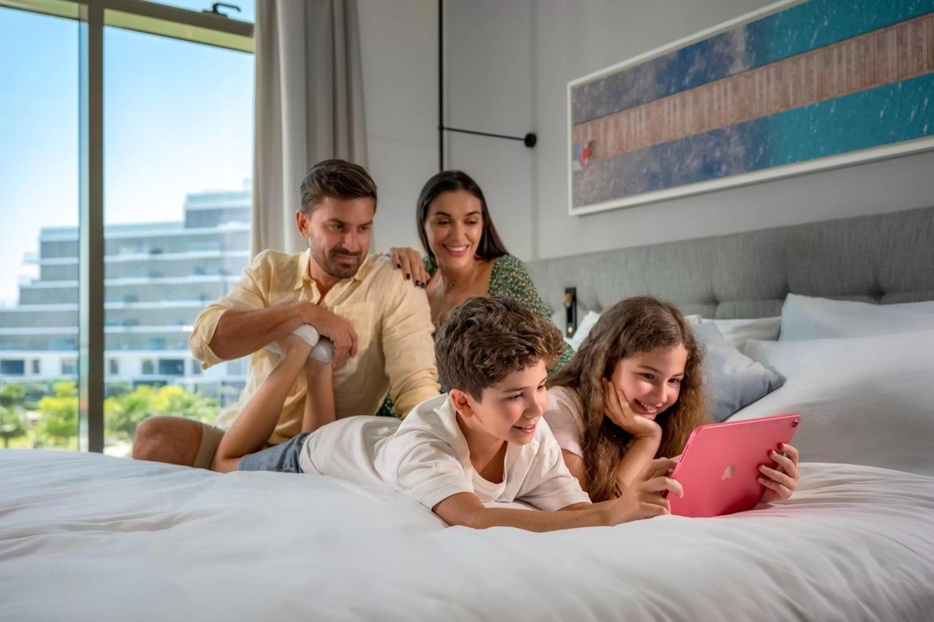 Bedroom, Bed in Th8 Palm Dubai Beach Resort Vignette Collection, an IHG hotel