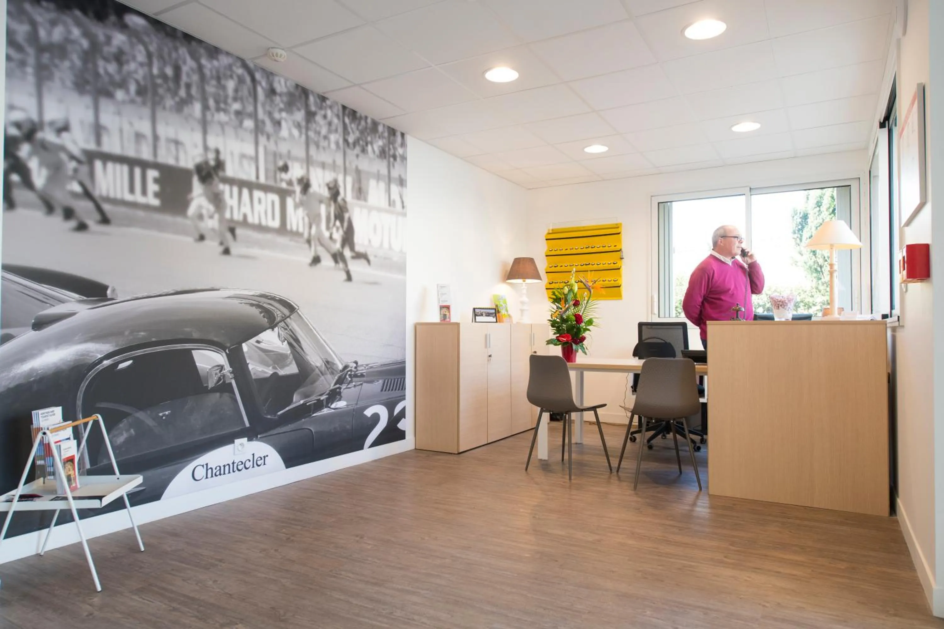 Lobby or reception in The Originals City, Hôtel Chantecler, Le Mans