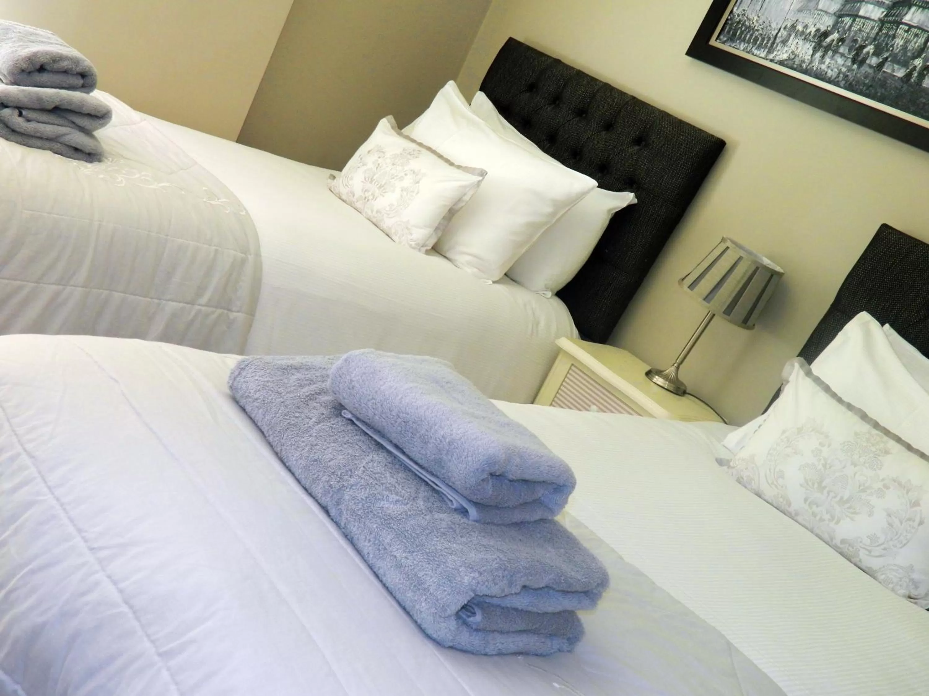 Bedroom, Bed in Birchover Bridgford Hall